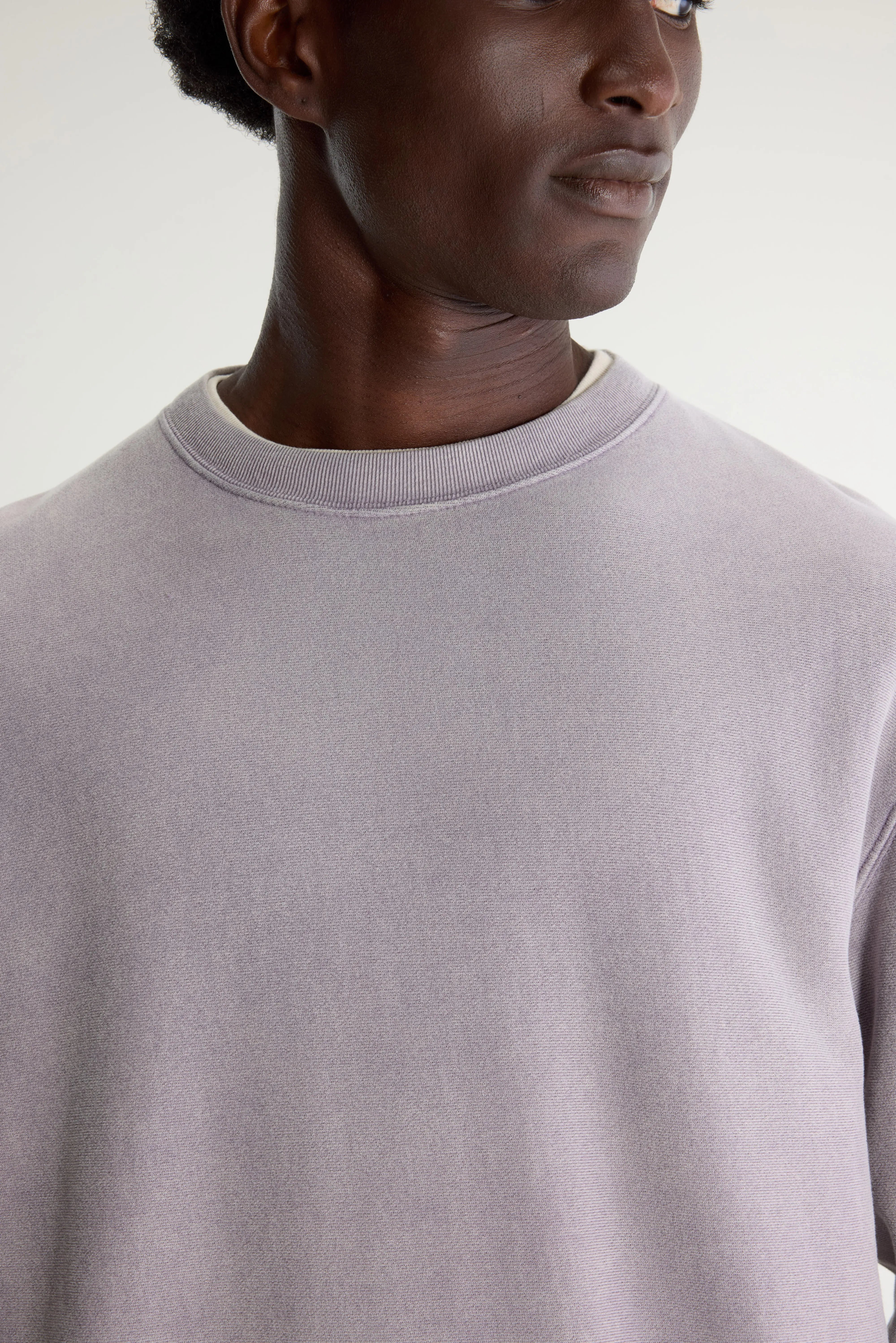 Flake Sweatshirt Met Ronde Hals - Heather Voor Heren | Bellerose