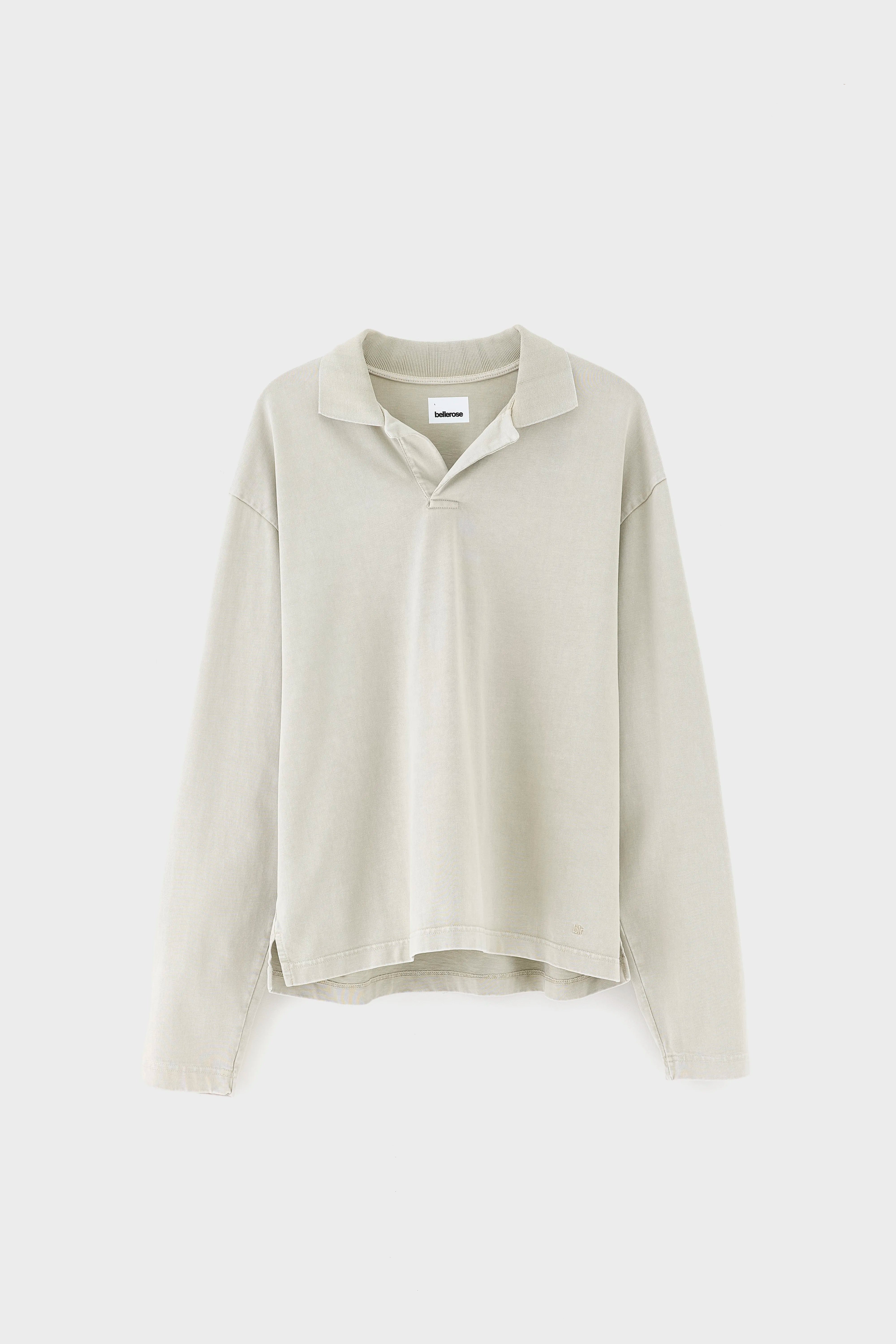 Vlugies long-sleeve polo  (261 / M / NICKEL)