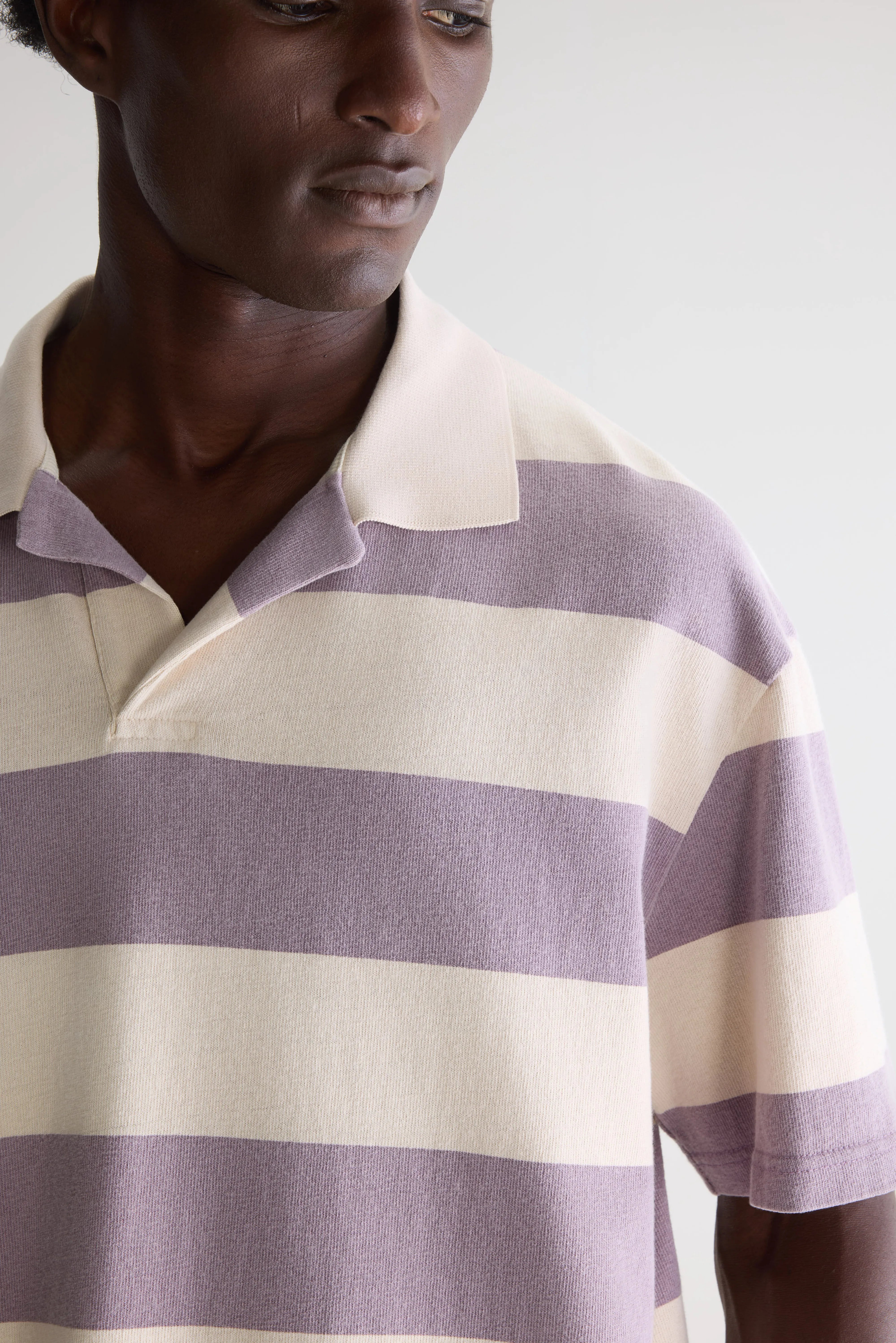 Forst gestreepte polo met korte mouwen (261 / M / STRIPE D)