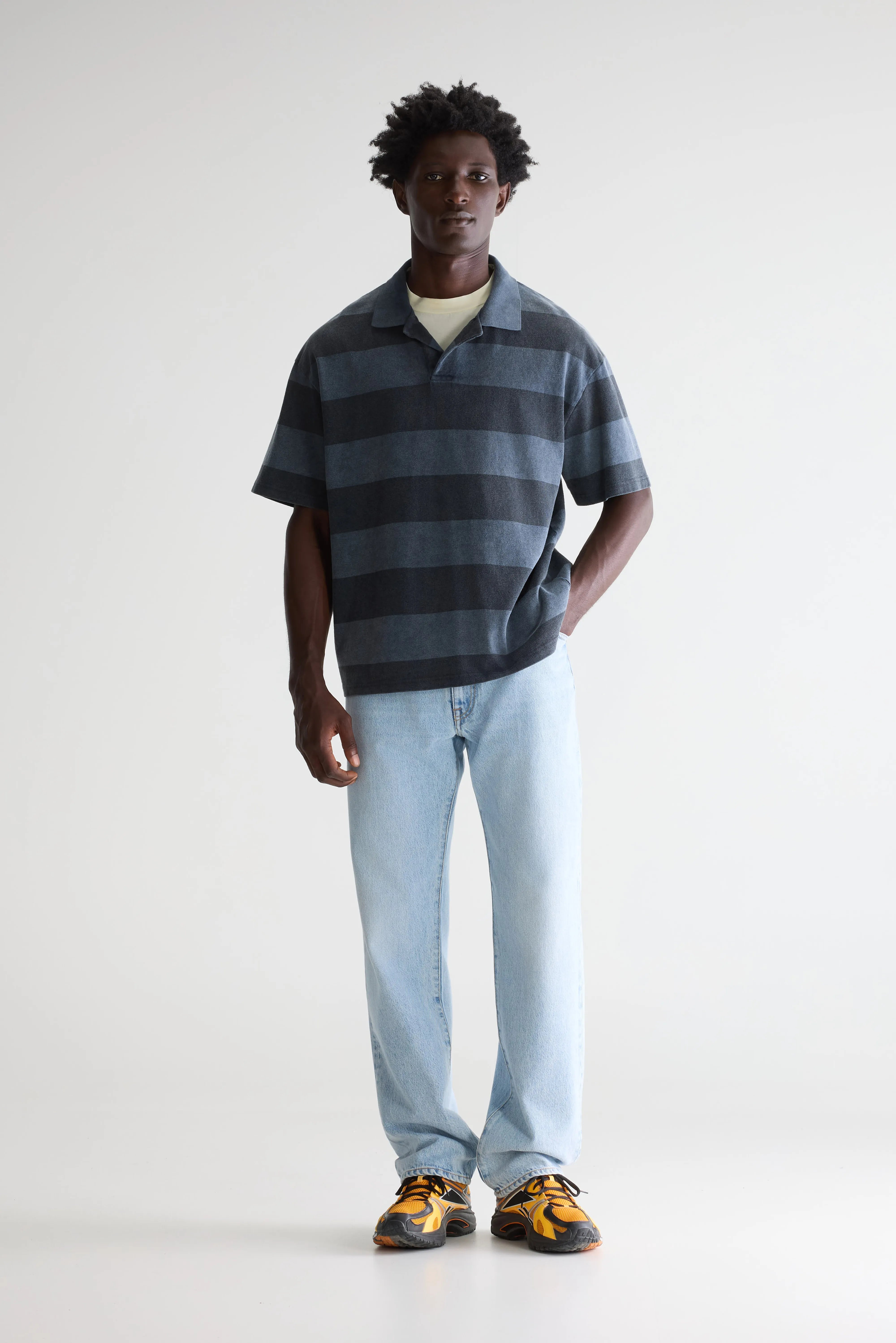 Forst Gestreepte Polo Met Korte Mouwen - Dark navy / Pirate Voor Heren | Bellerose