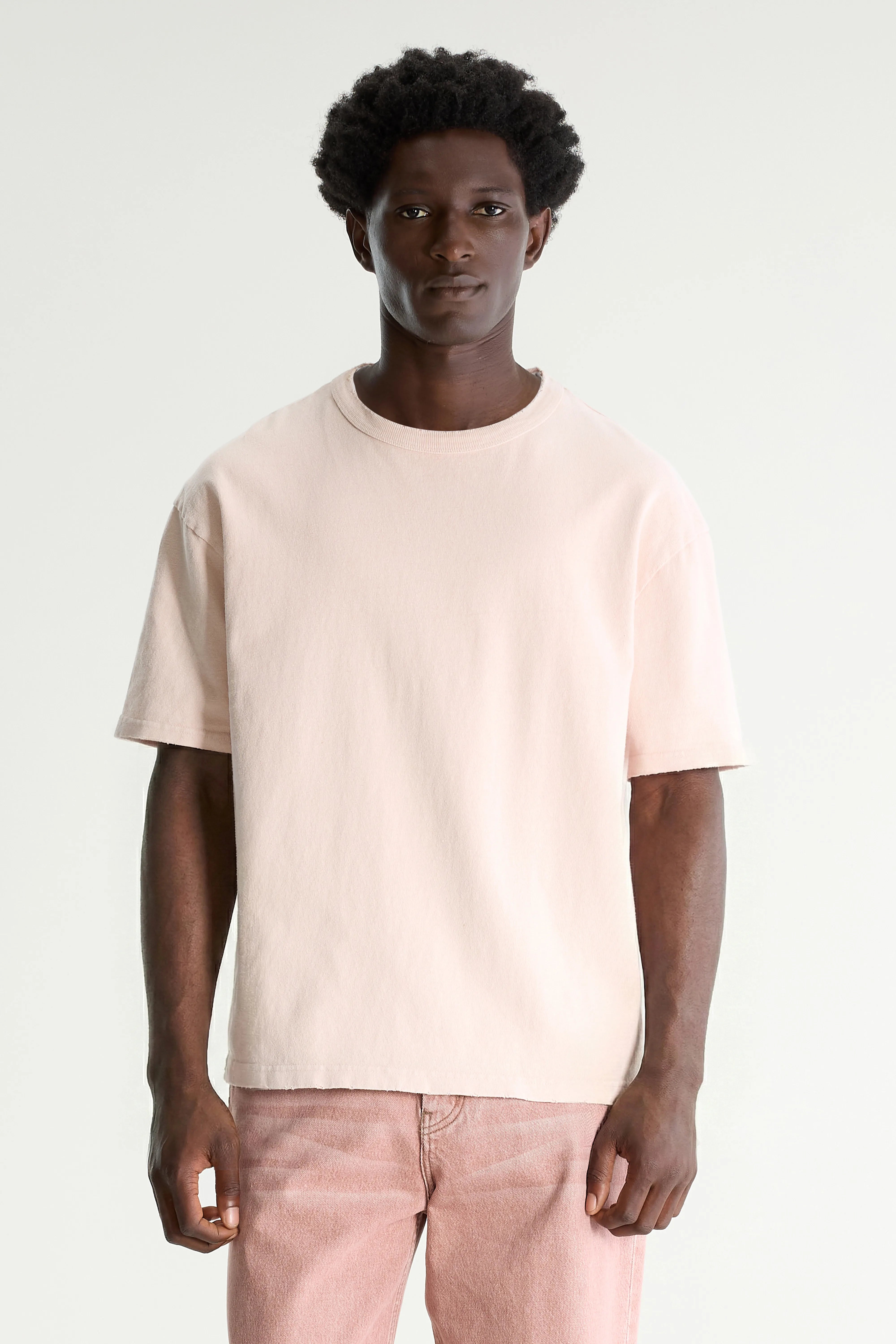 Vouch Short-sleeve T-shirt - Old pink For Men | Bellerose