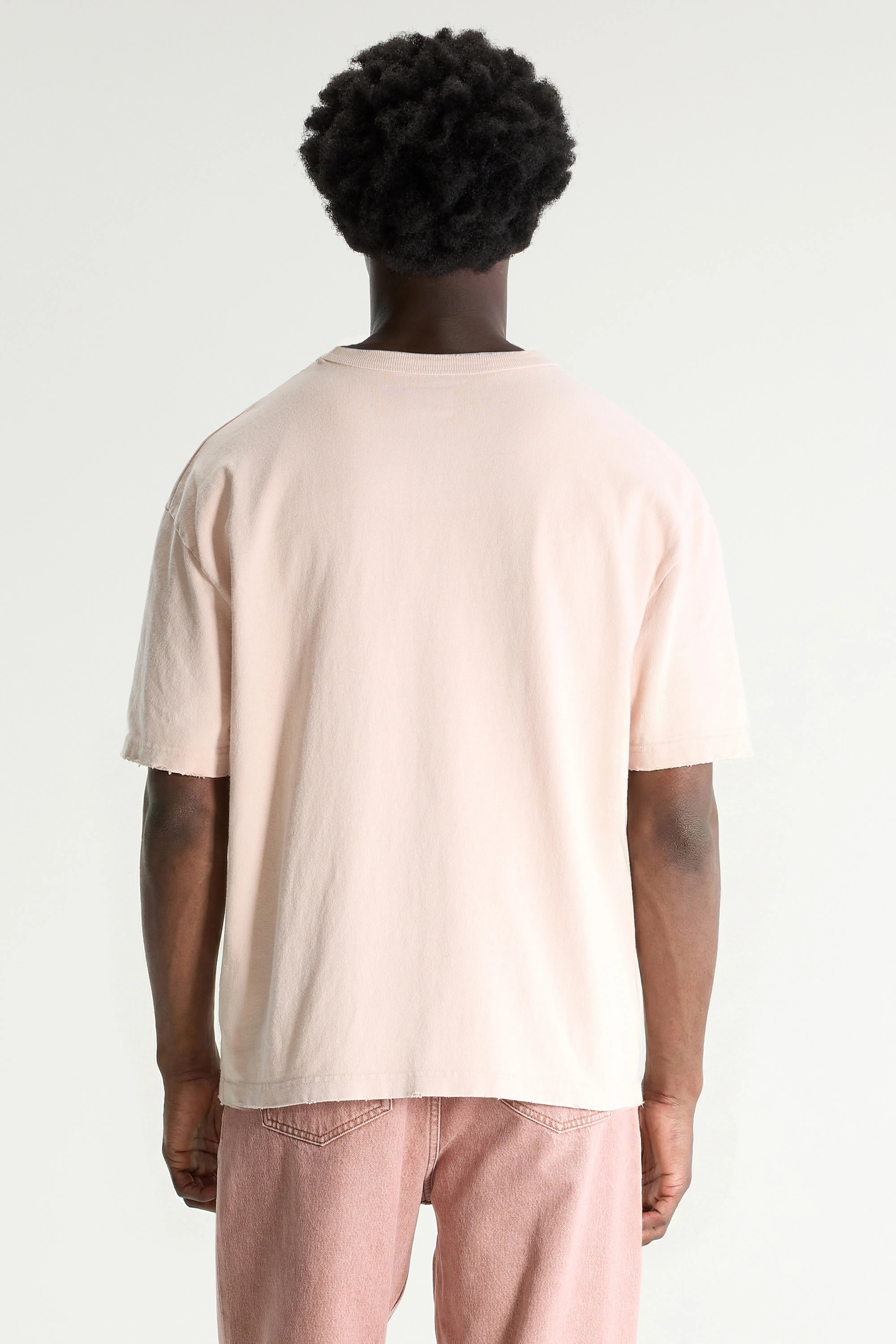 Vouch Short-sleeve T-shirt - Old pink For Men | Bellerose