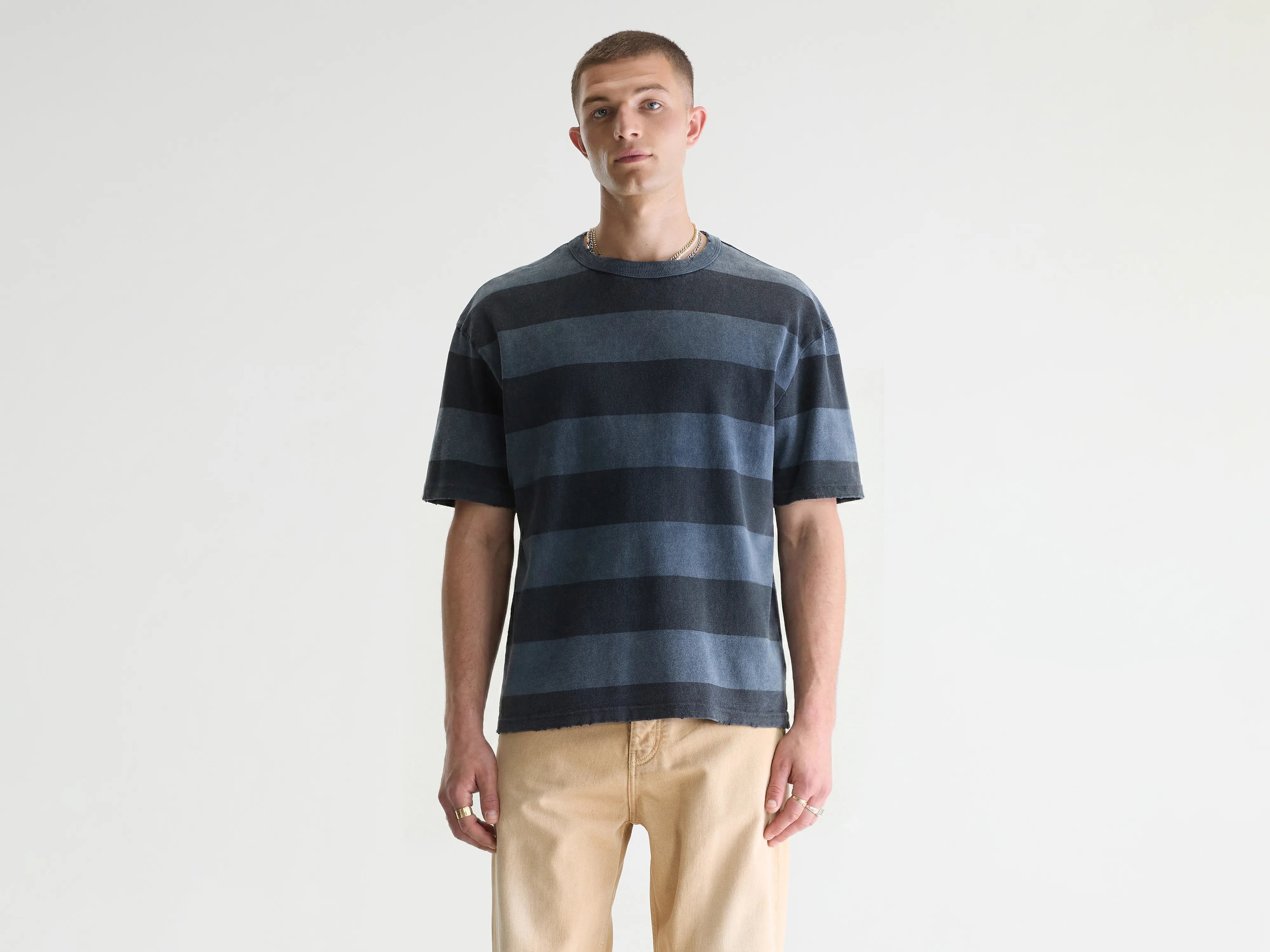 Vouch short-sleeve t-shirt  (261 / M / STRIPE E)