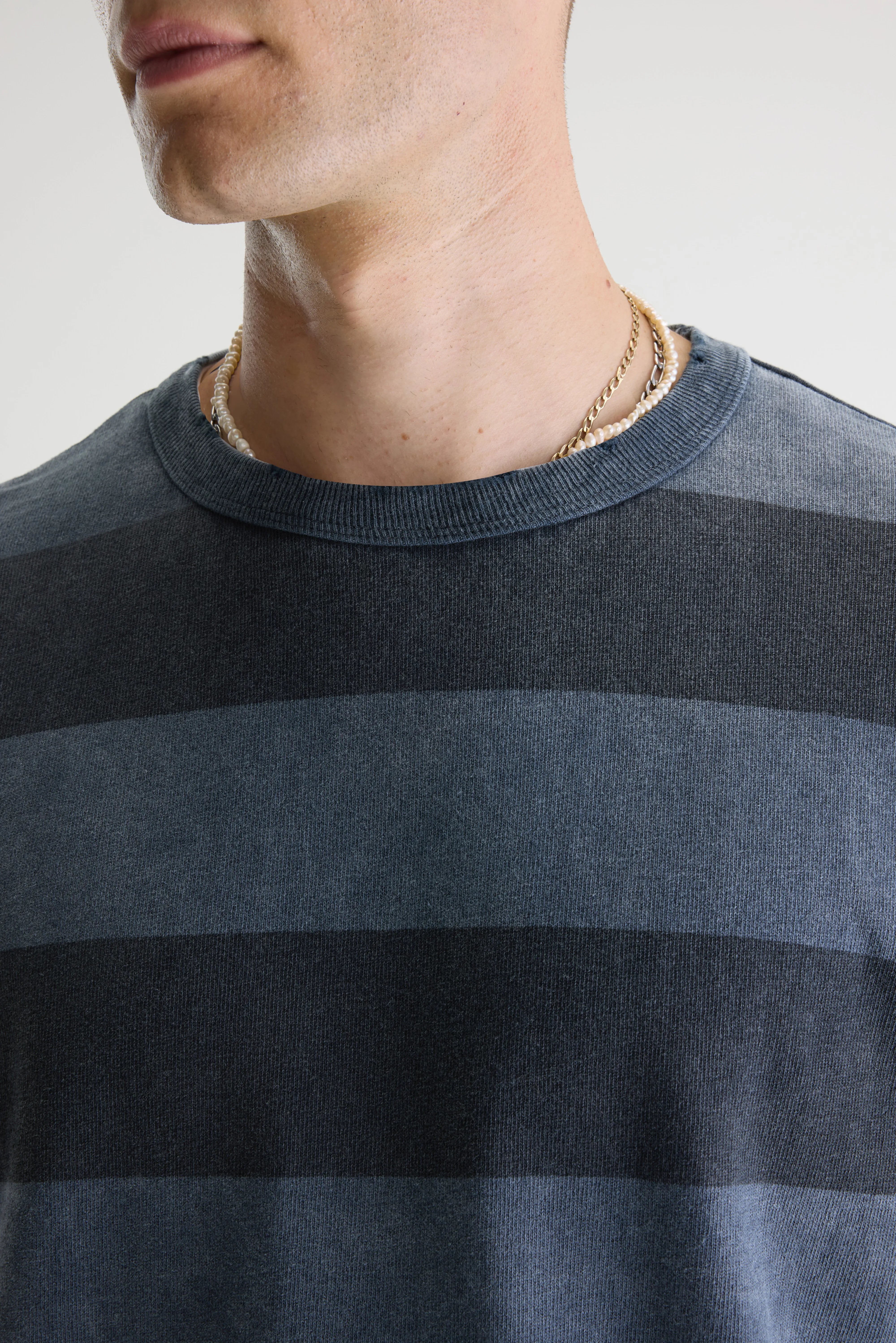 Vouch Short-sleeve T-shirt - Dark navy / Pirate For Men | Bellerose