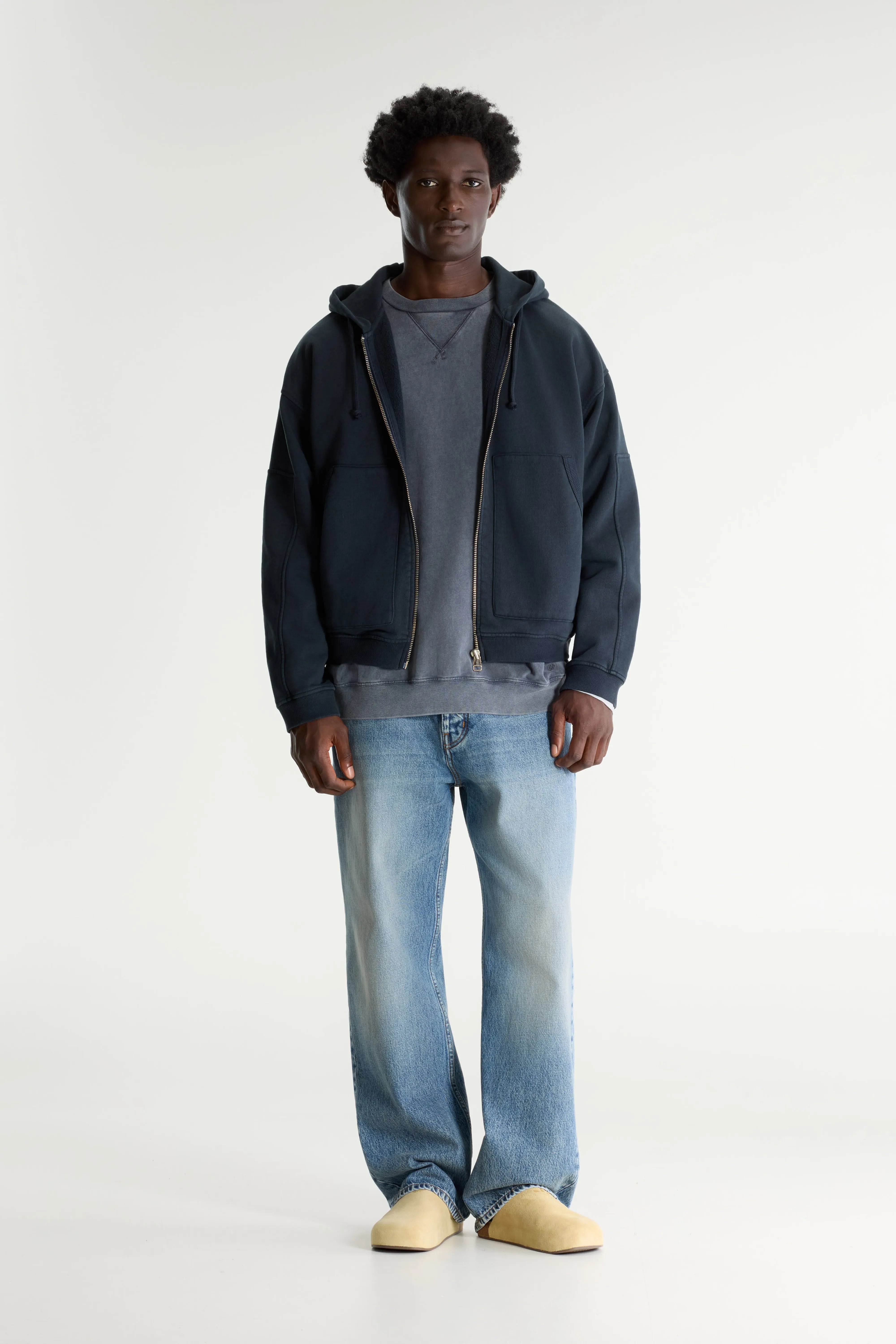 Falkop Hoodie - Dark navy Voor Heren | Bellerose