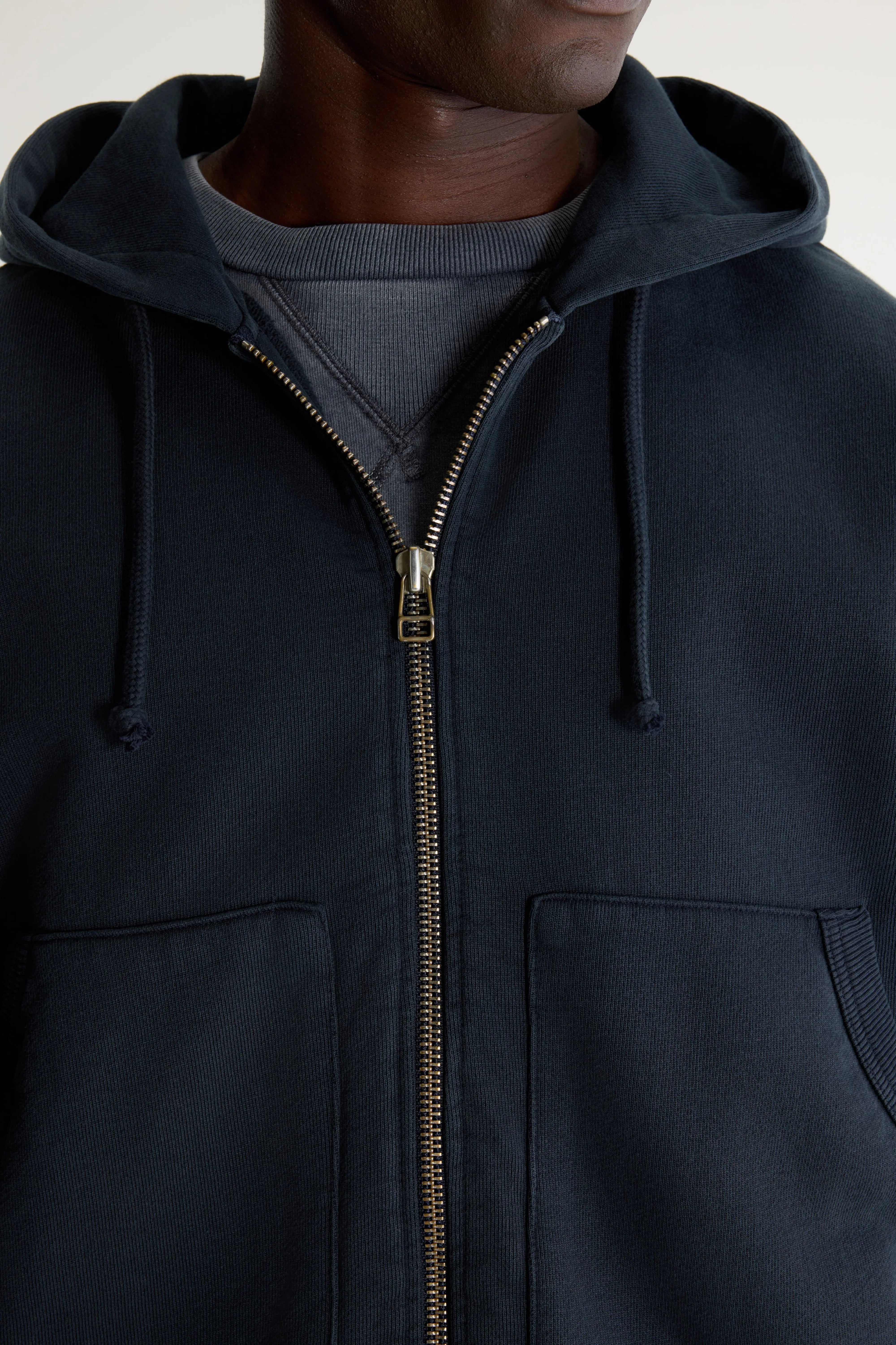 Falkop Hoodie - Dark navy Voor Heren | Bellerose