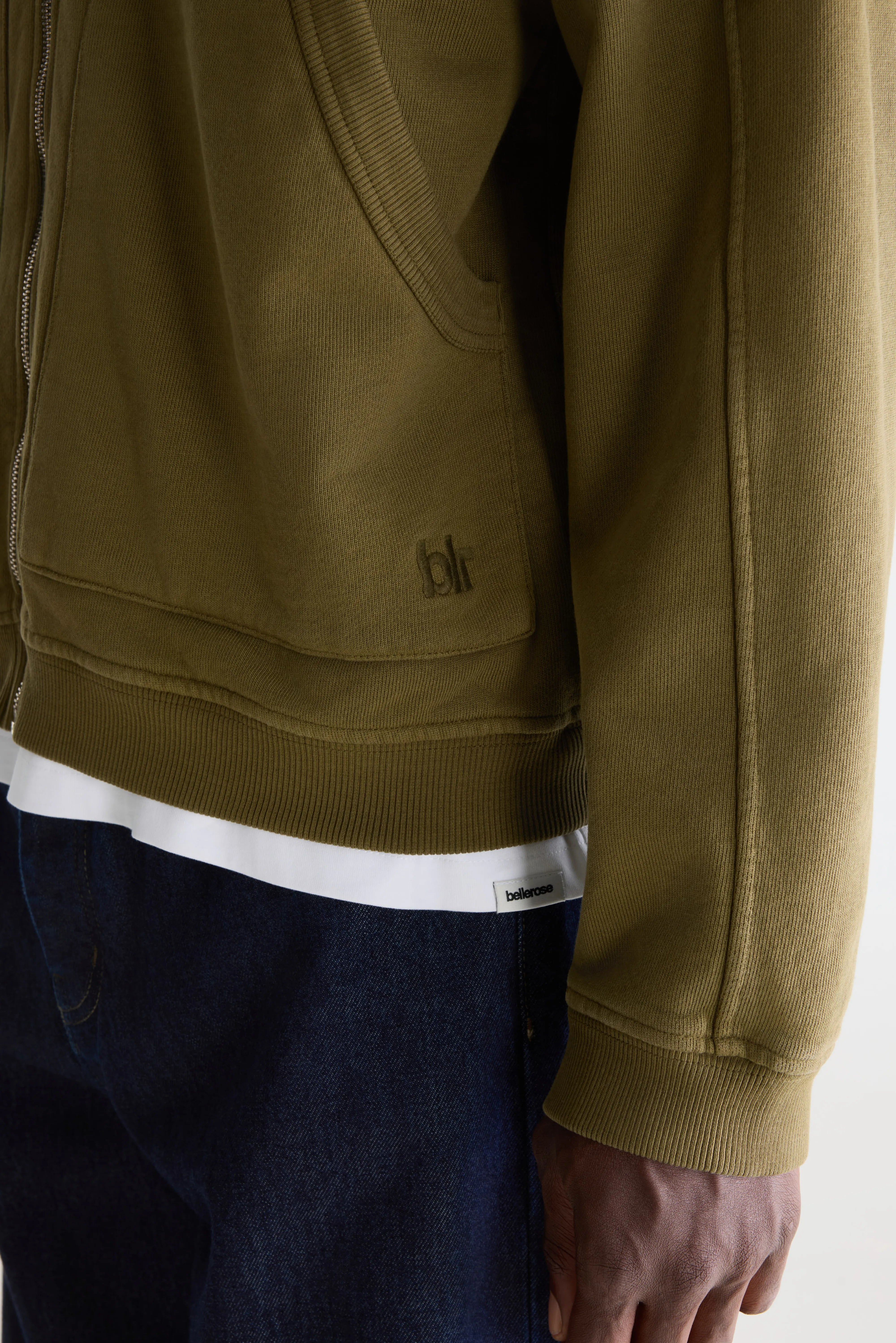 Falkop Hoodie - Military Voor Heren | Bellerose