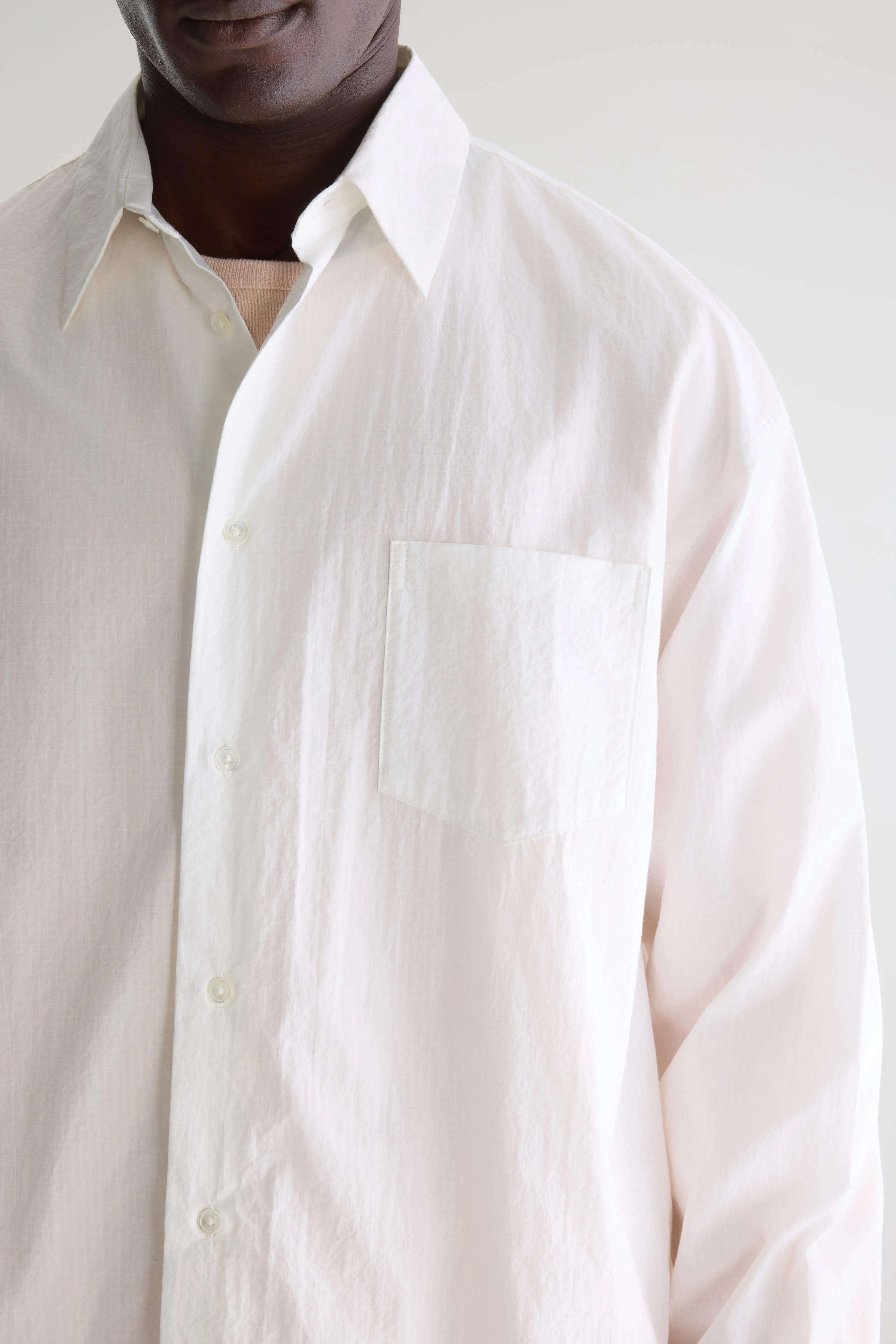 Jops Relaxed Shirt - White For Men | Bellerose