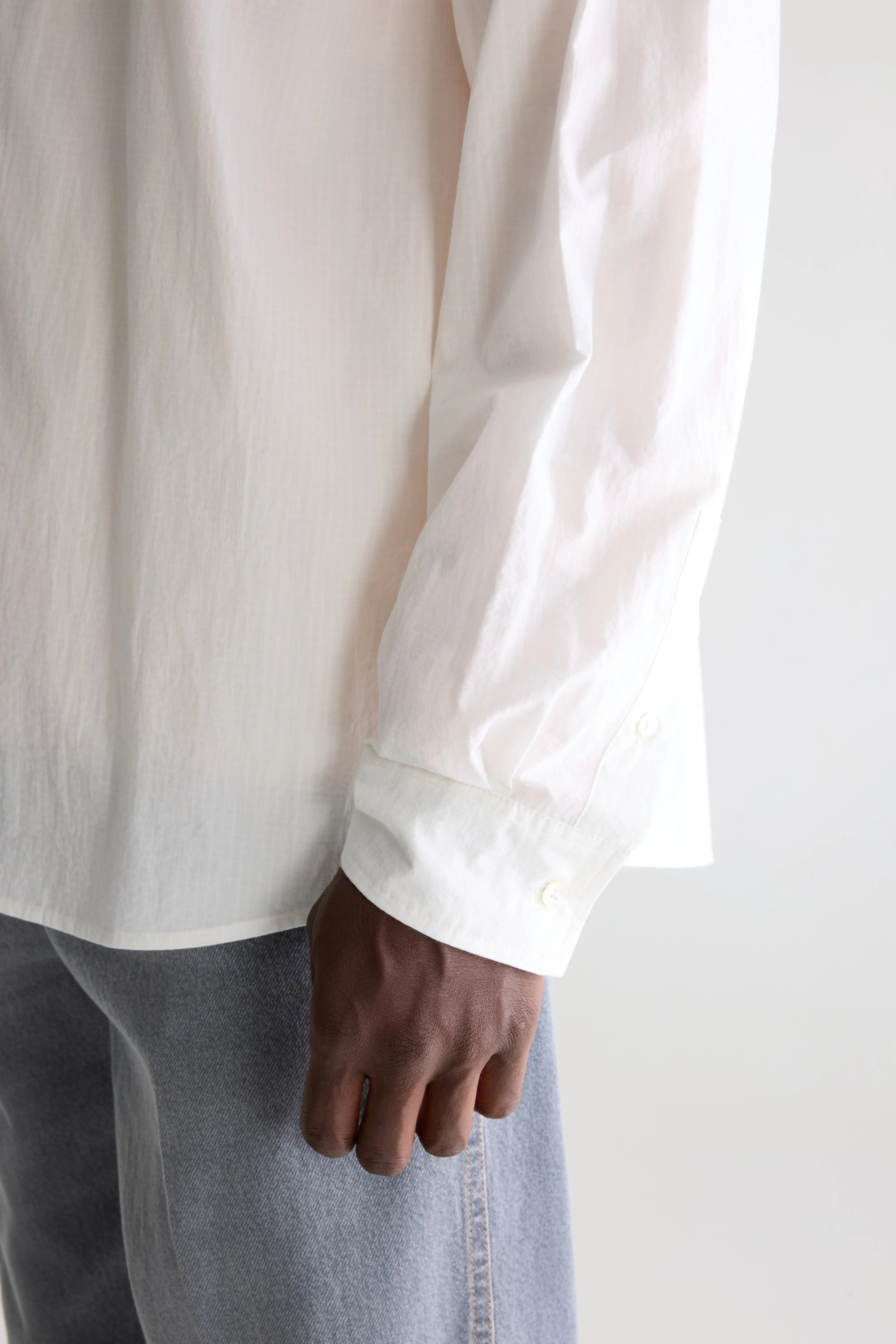 Jops Relaxed Hemd - White Voor Heren | Bellerose