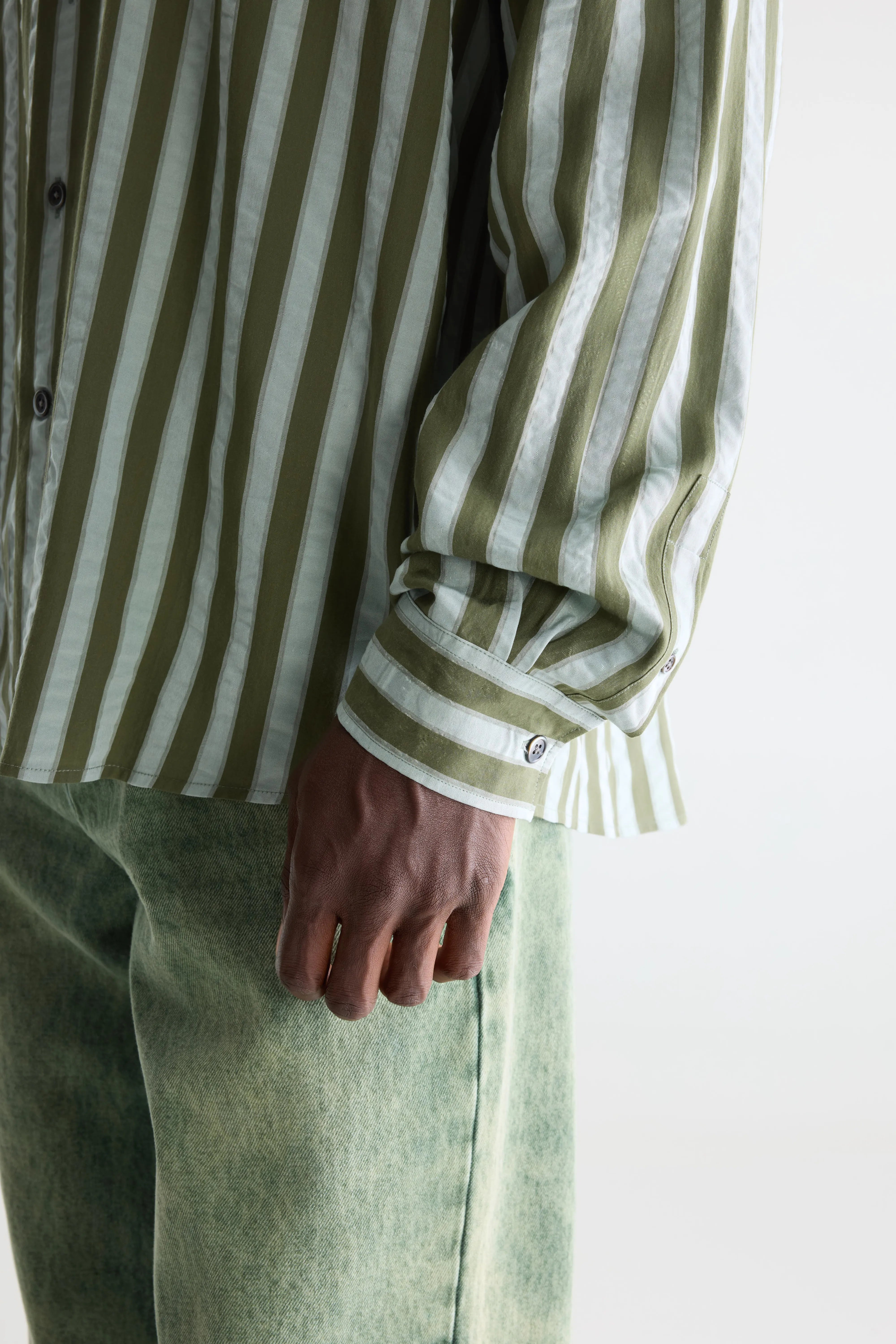 Jops relaxed shirt  (261 / M / STRIPE D)