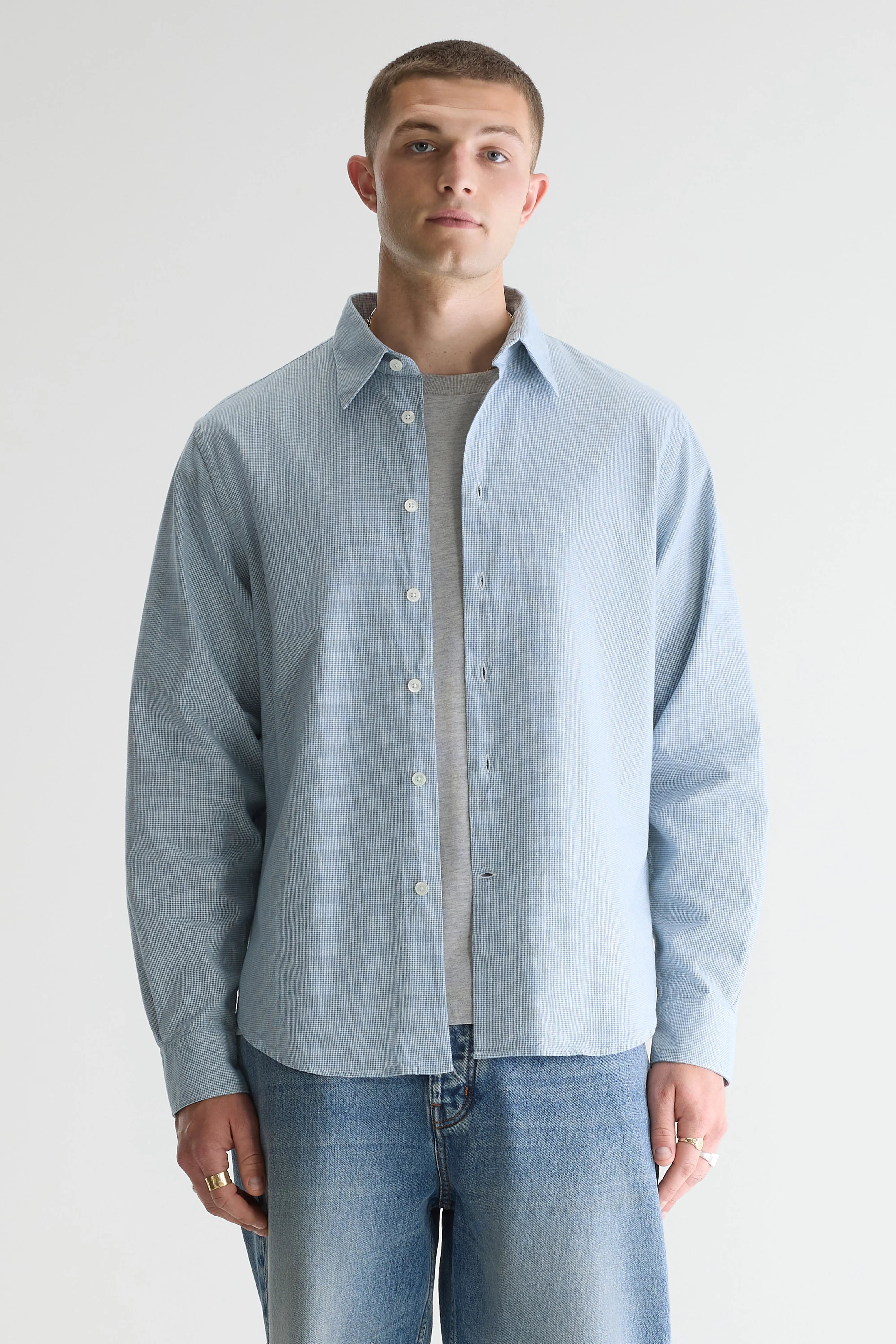 Franklin Regular Shirt - Lotus / River For Men | Bellerose