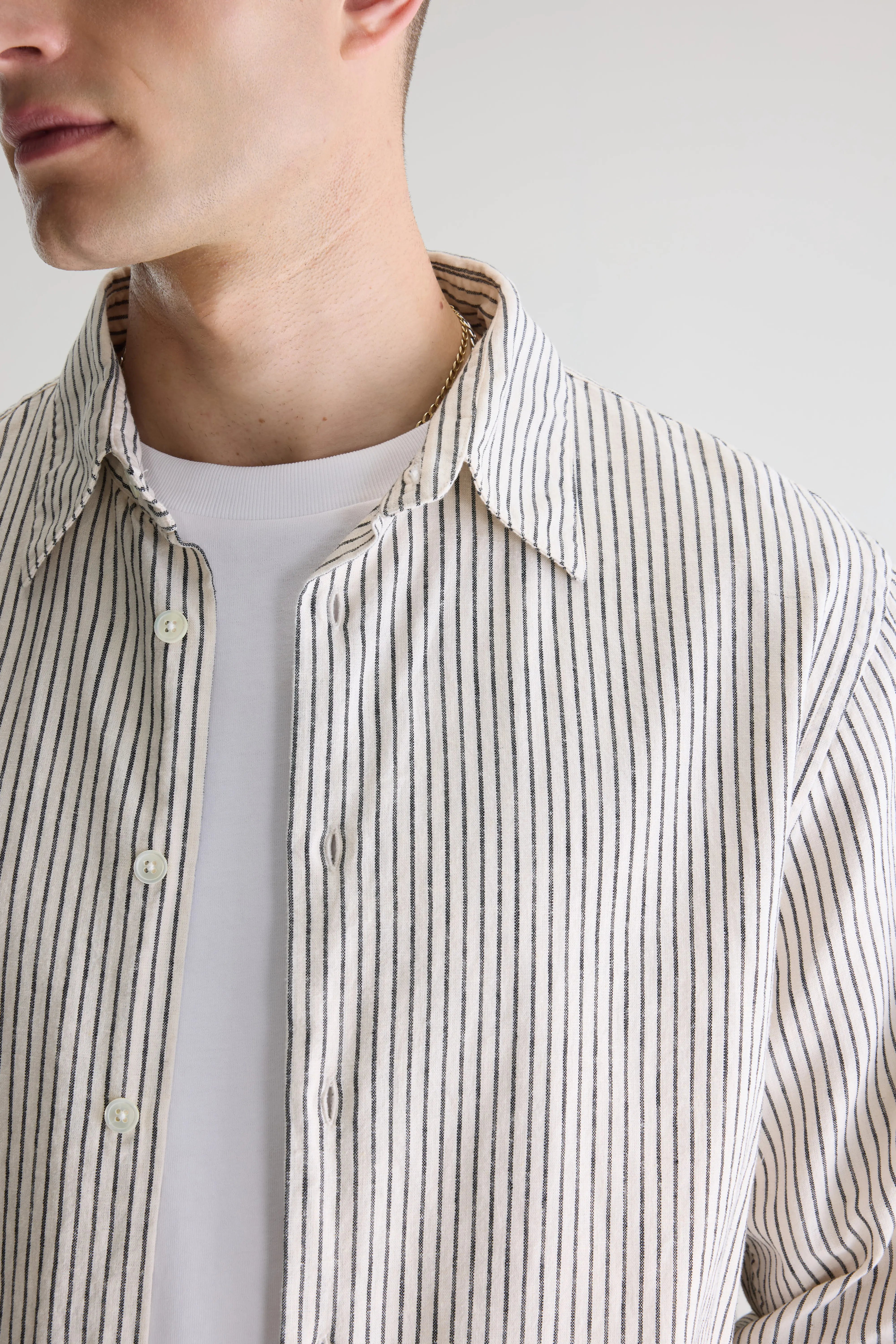 Franklin gestreept hemd  (261 / M / STRIPE A)