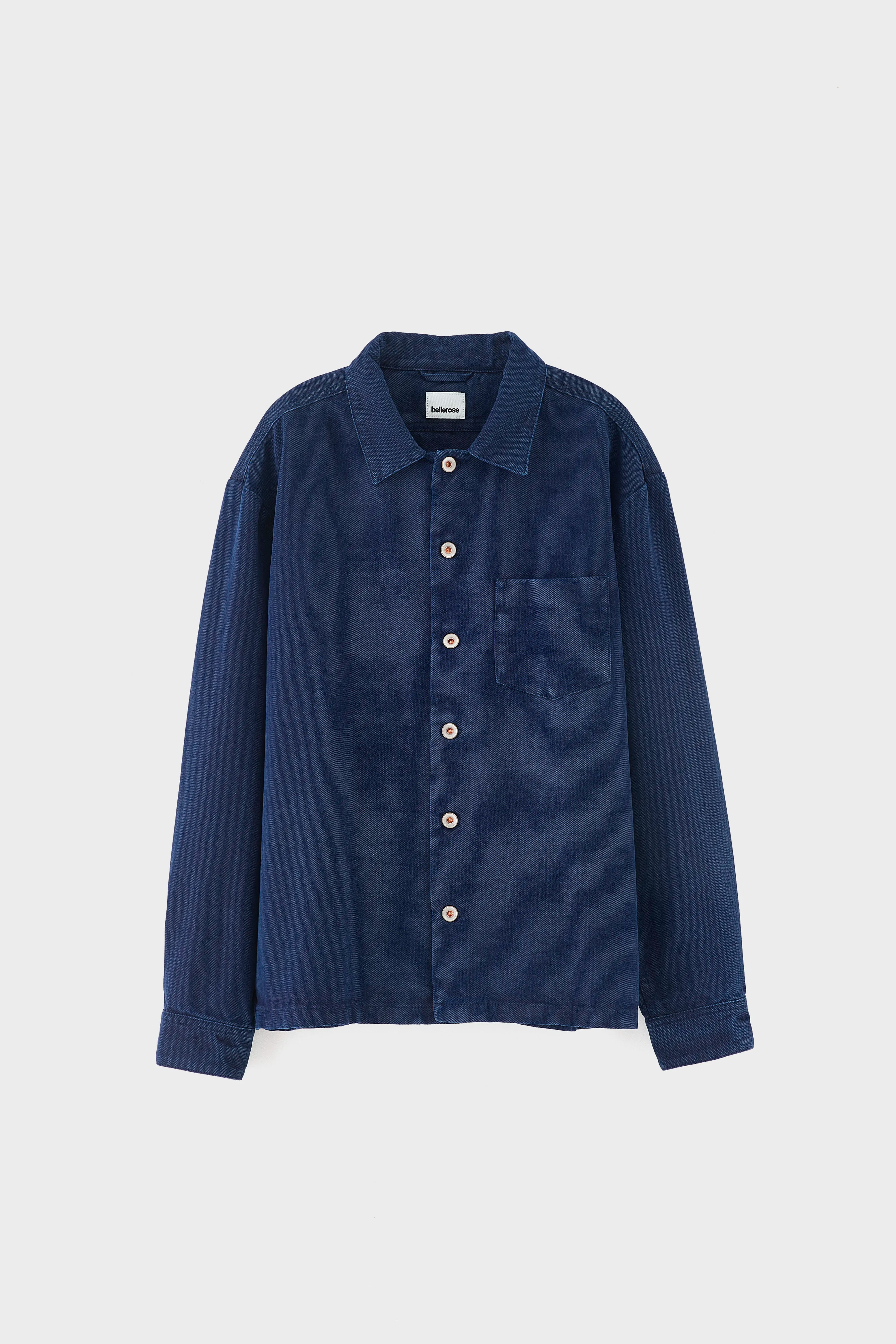 Goney denim overshirt  (261 / M / INDIGO)