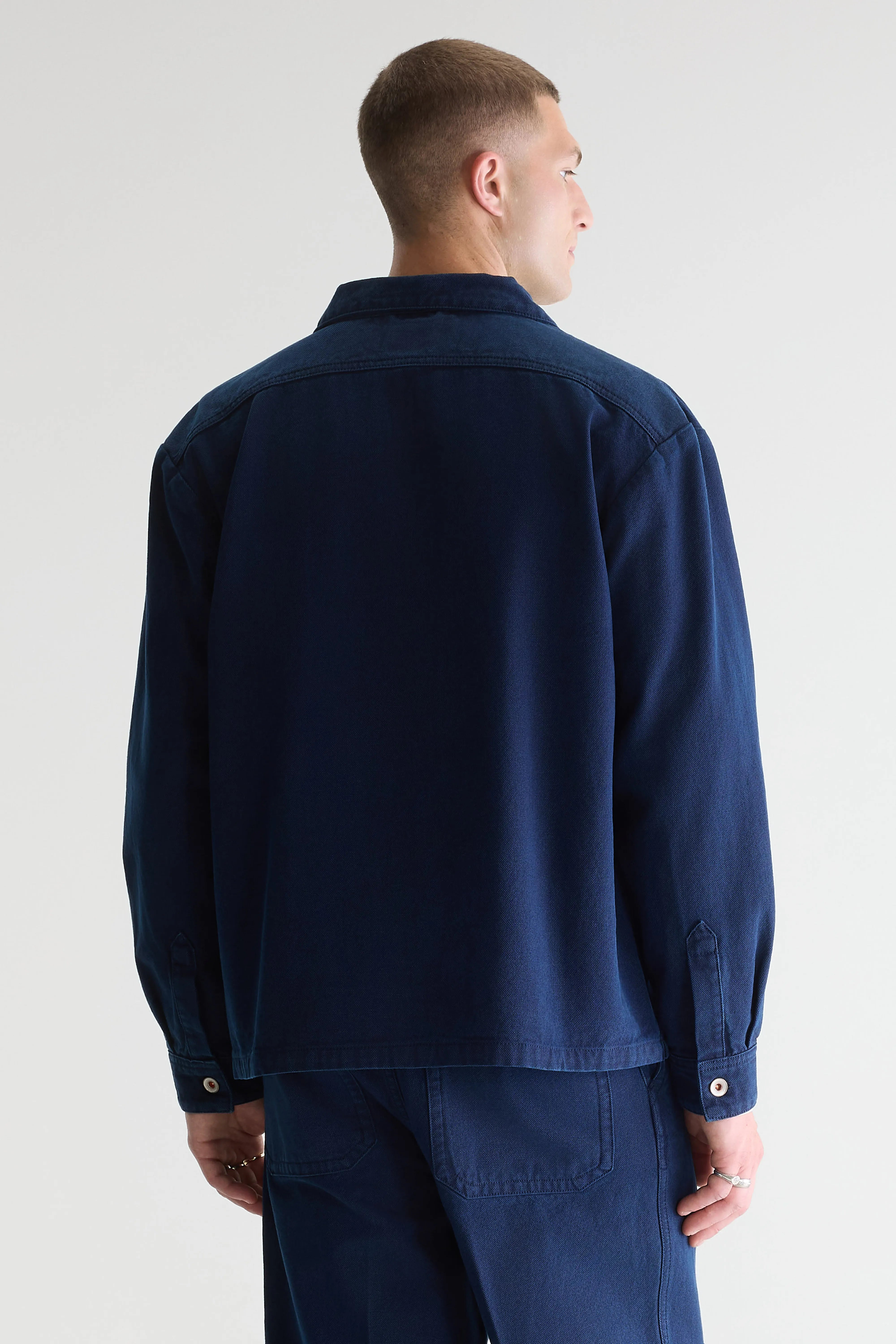 Goney denim overshirt  (261 / M / INDIGO)