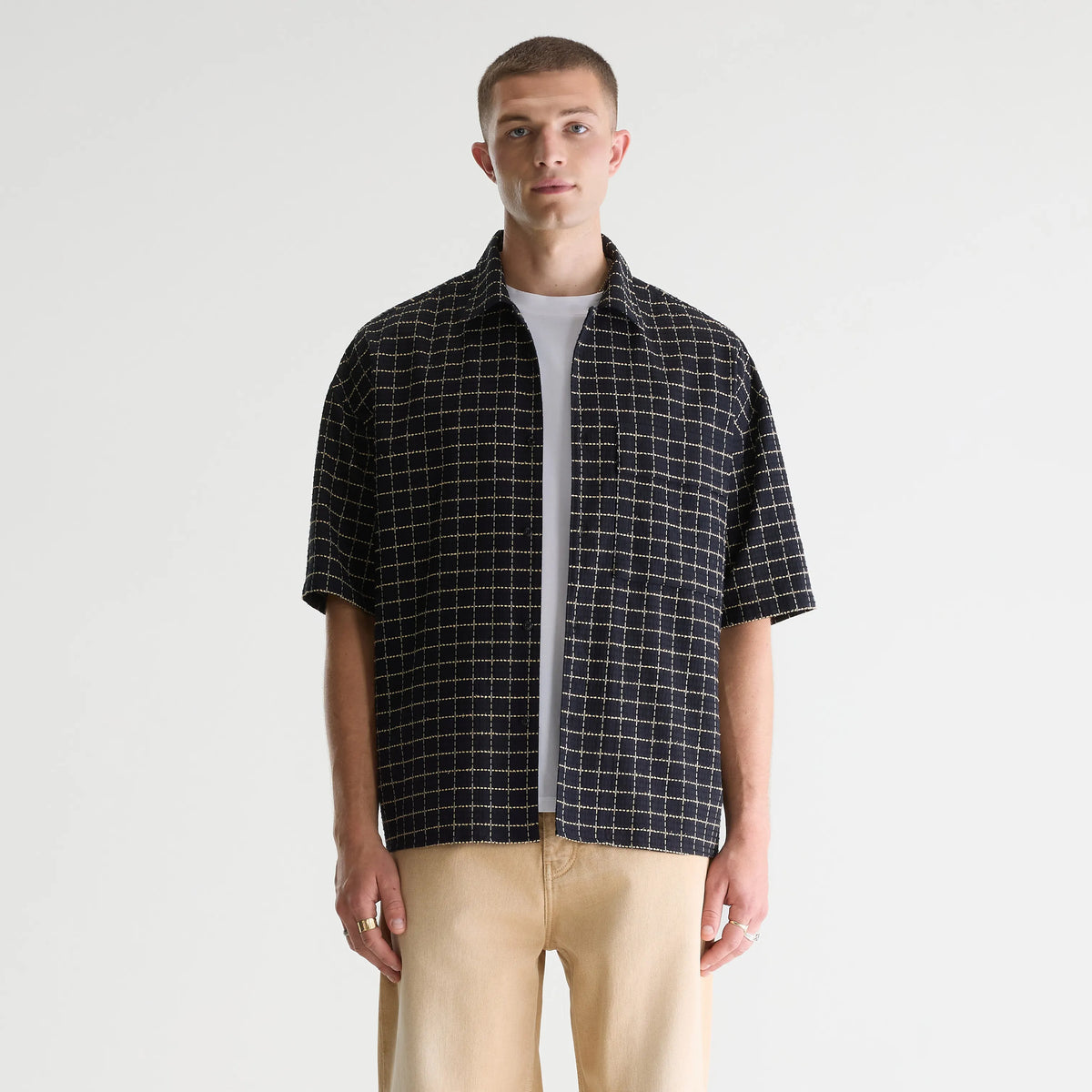 Boxy-fit short sleeve shirt for men | Bellerose
