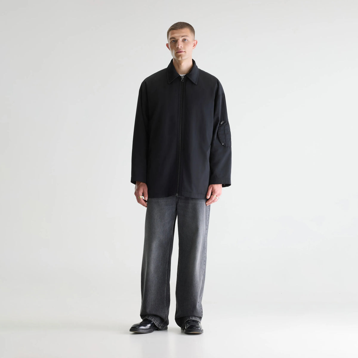 パールジャケット 黒　josemoon ARRANGEMENT JACKET – JOSEMOON