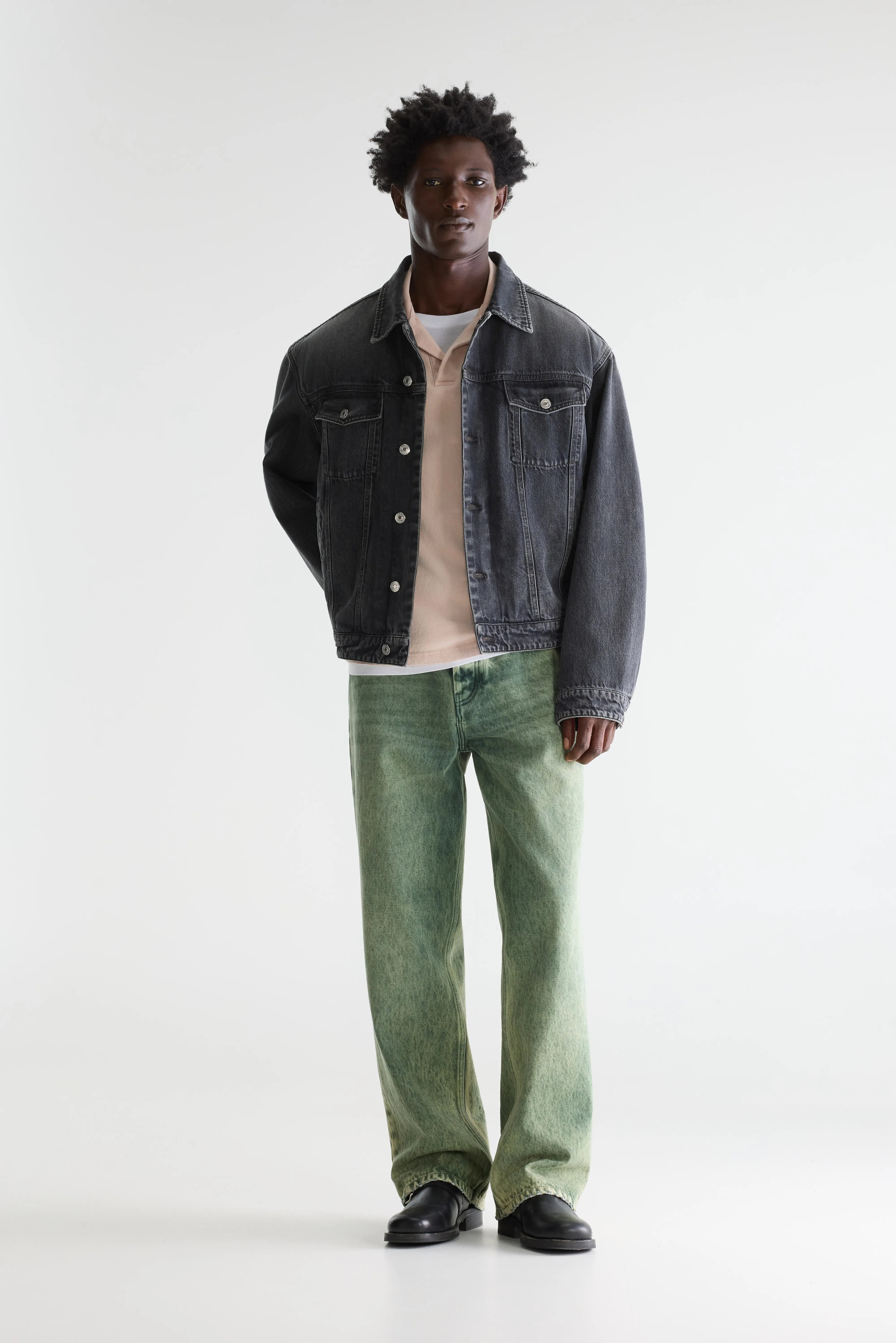 Veste En Denim Poser - Black stone Pour Homme | Bellerose