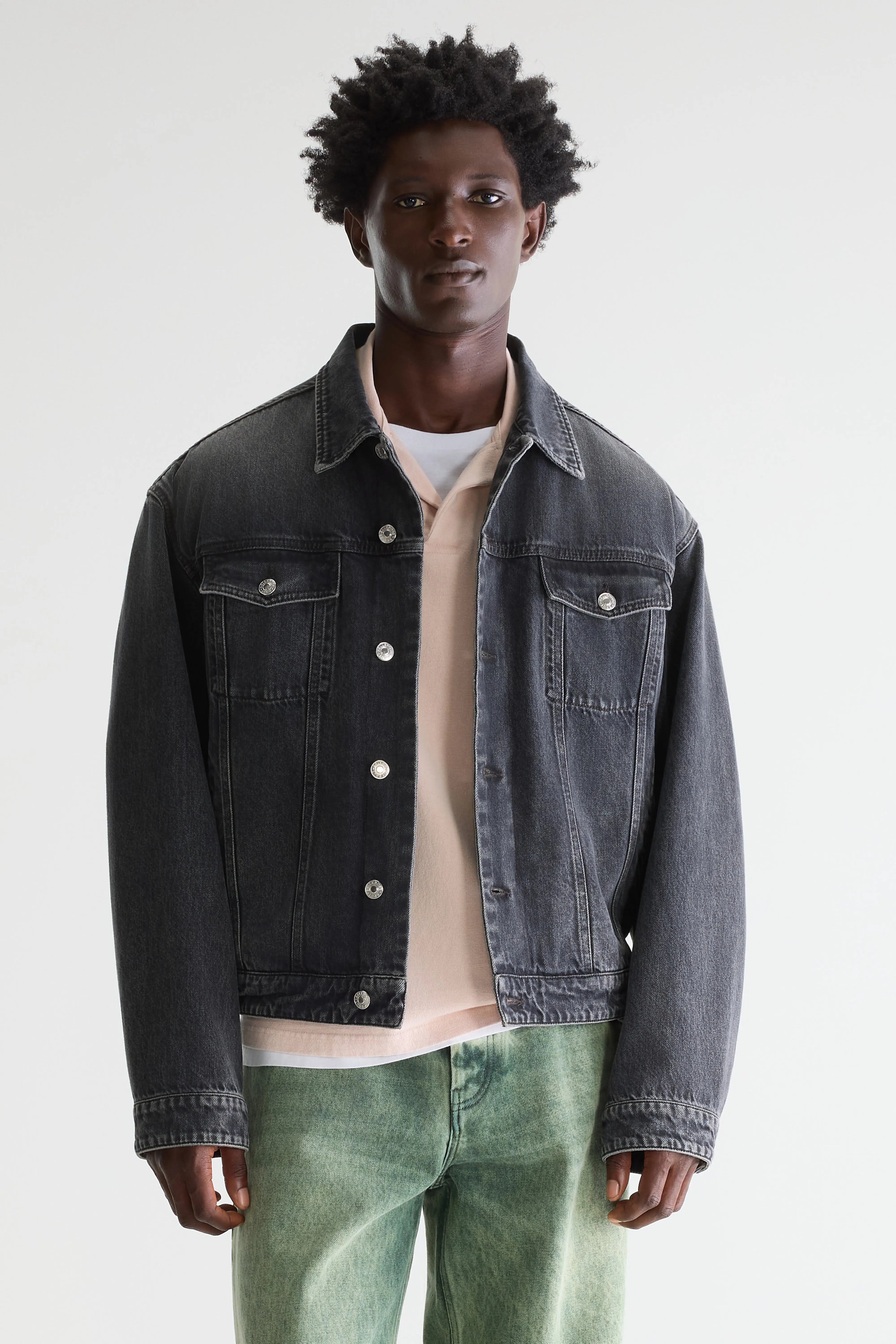 Veste En Denim Poser - Black stone Pour Homme | Bellerose