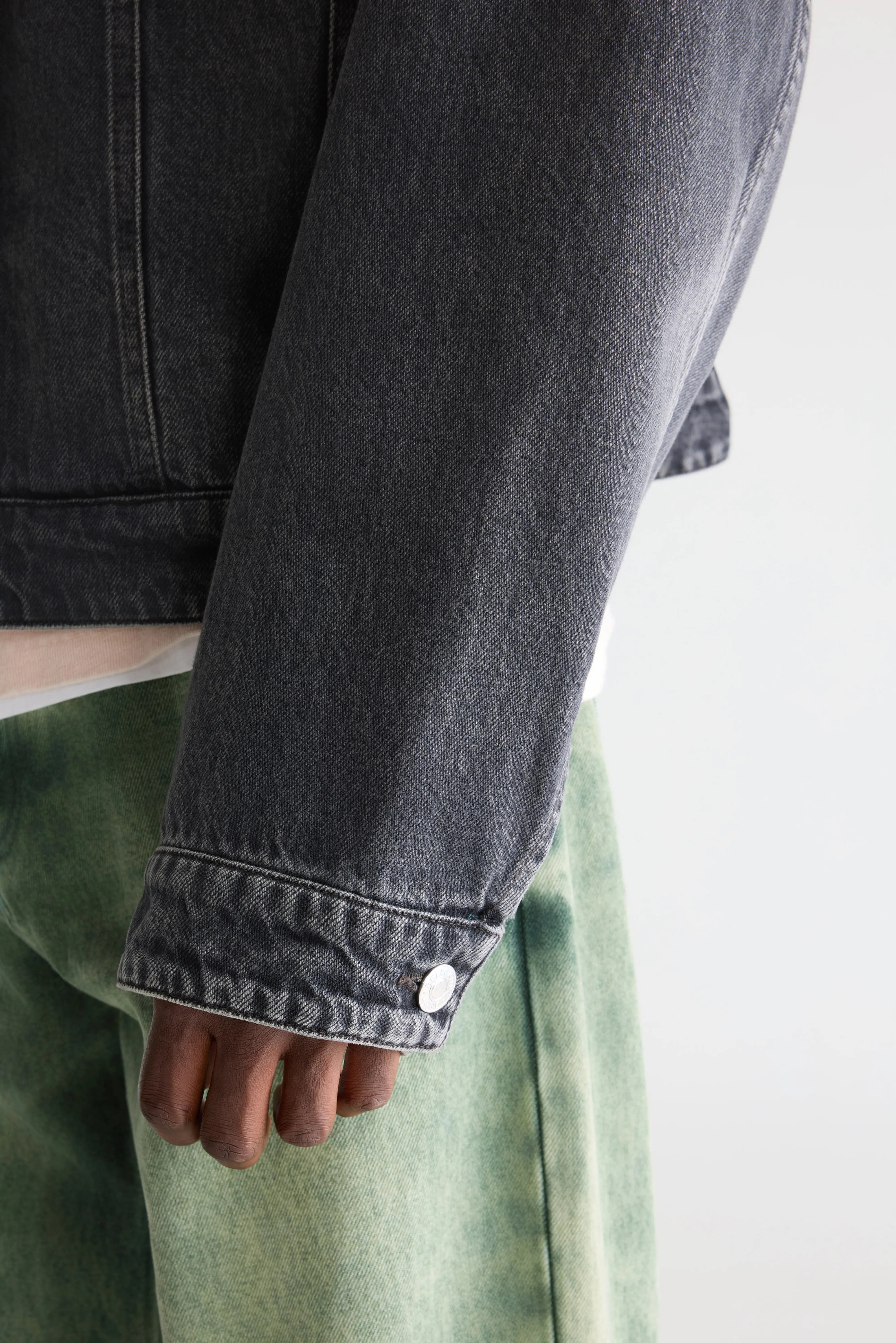 Poser denim jas (261 / M / BLACK STONE)