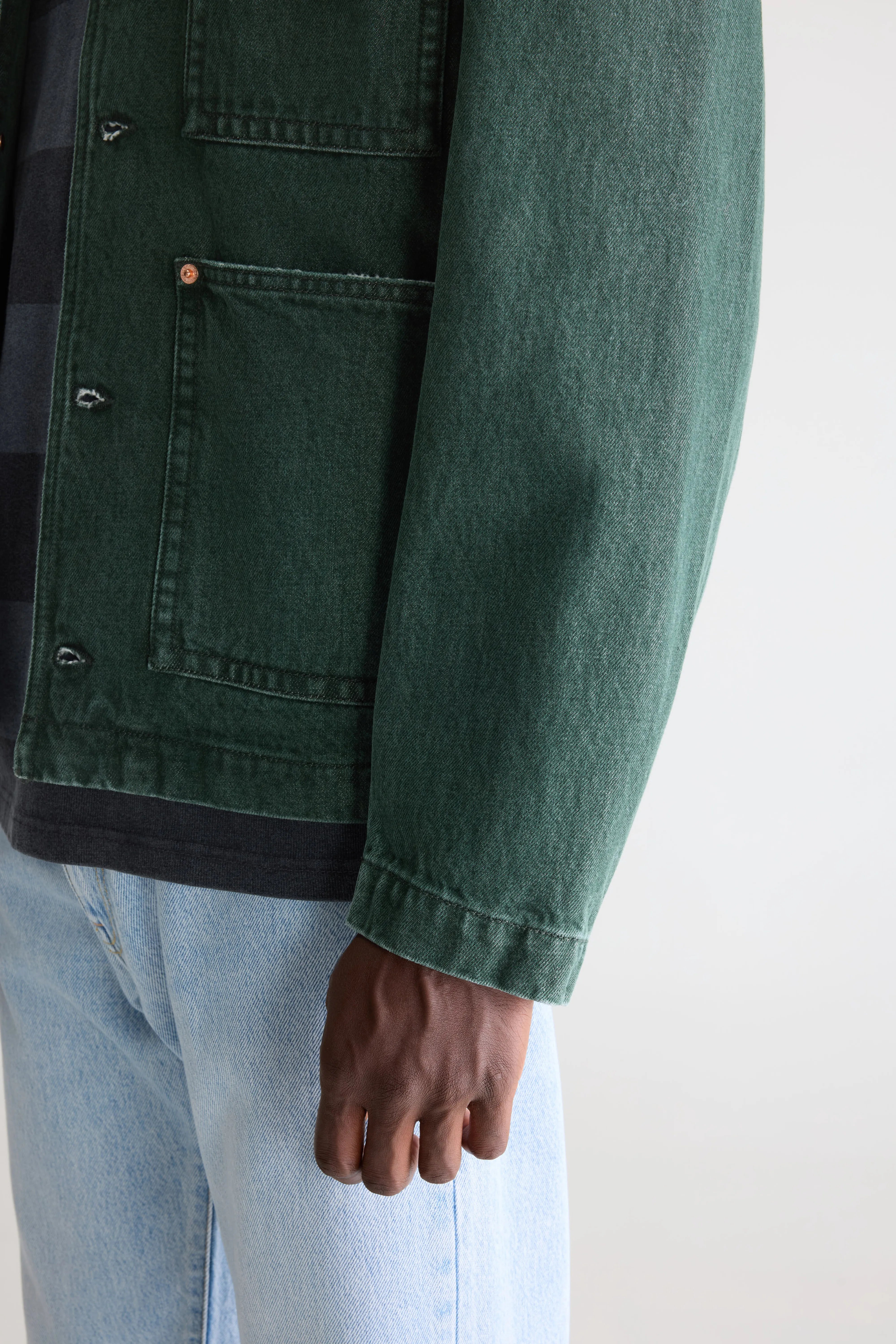 Kadillac Denim Jas - Green used Voor Heren | Bellerose