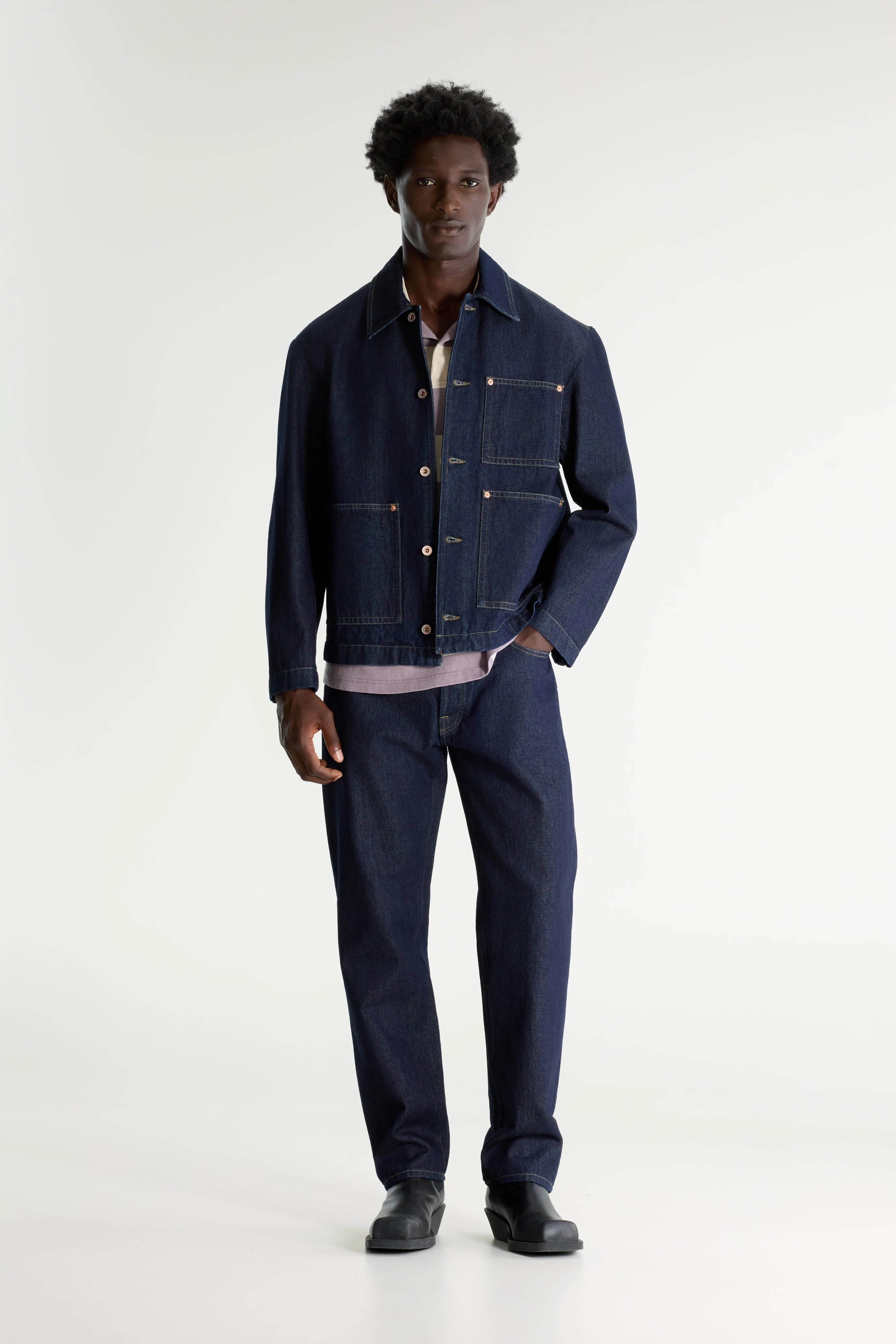 Veste En Denim Kadillac - Blue rinse Pour Homme | Bellerose