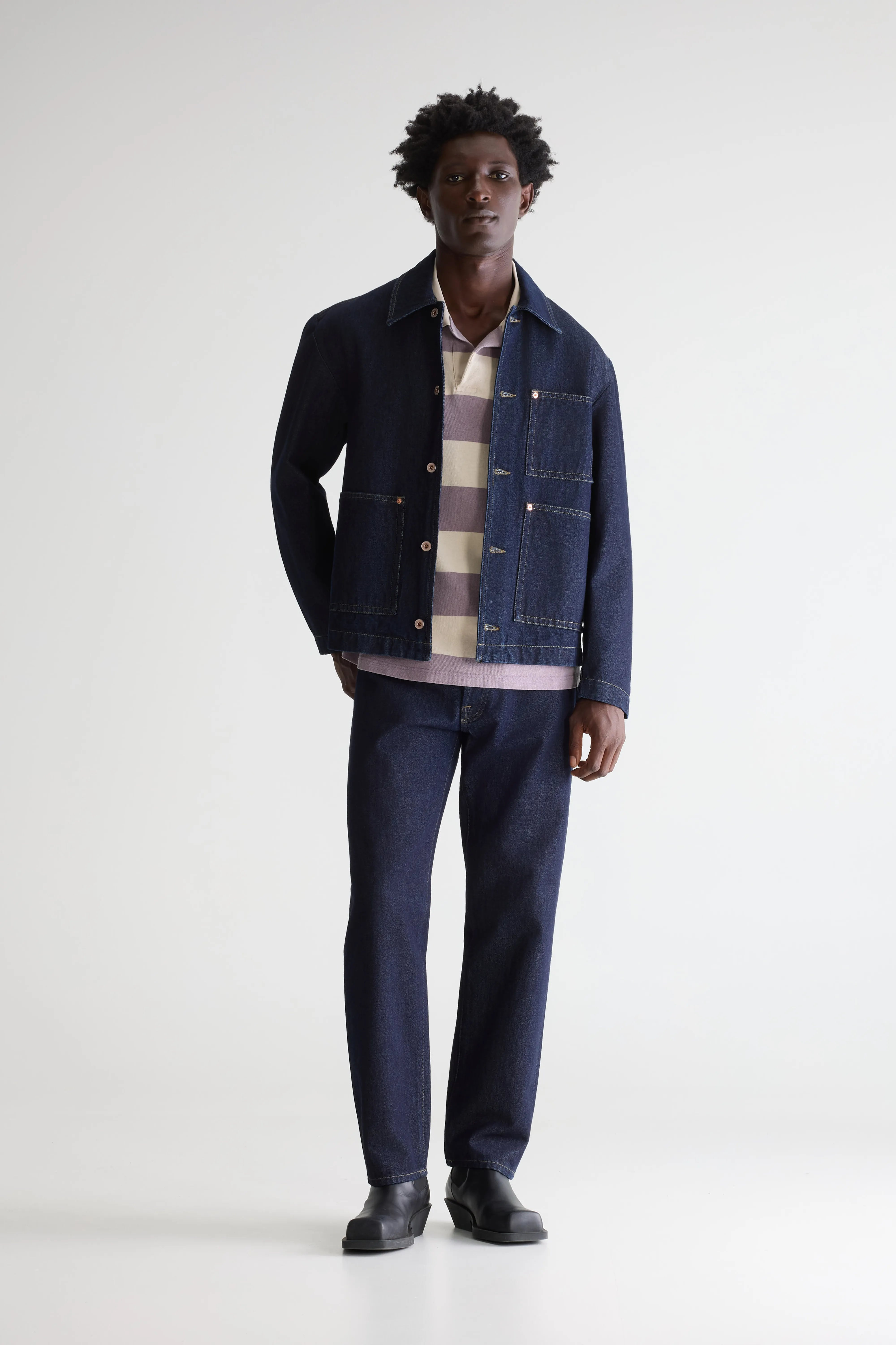 Veste en denim Kadillac (261 / M / BLUE RINSE)