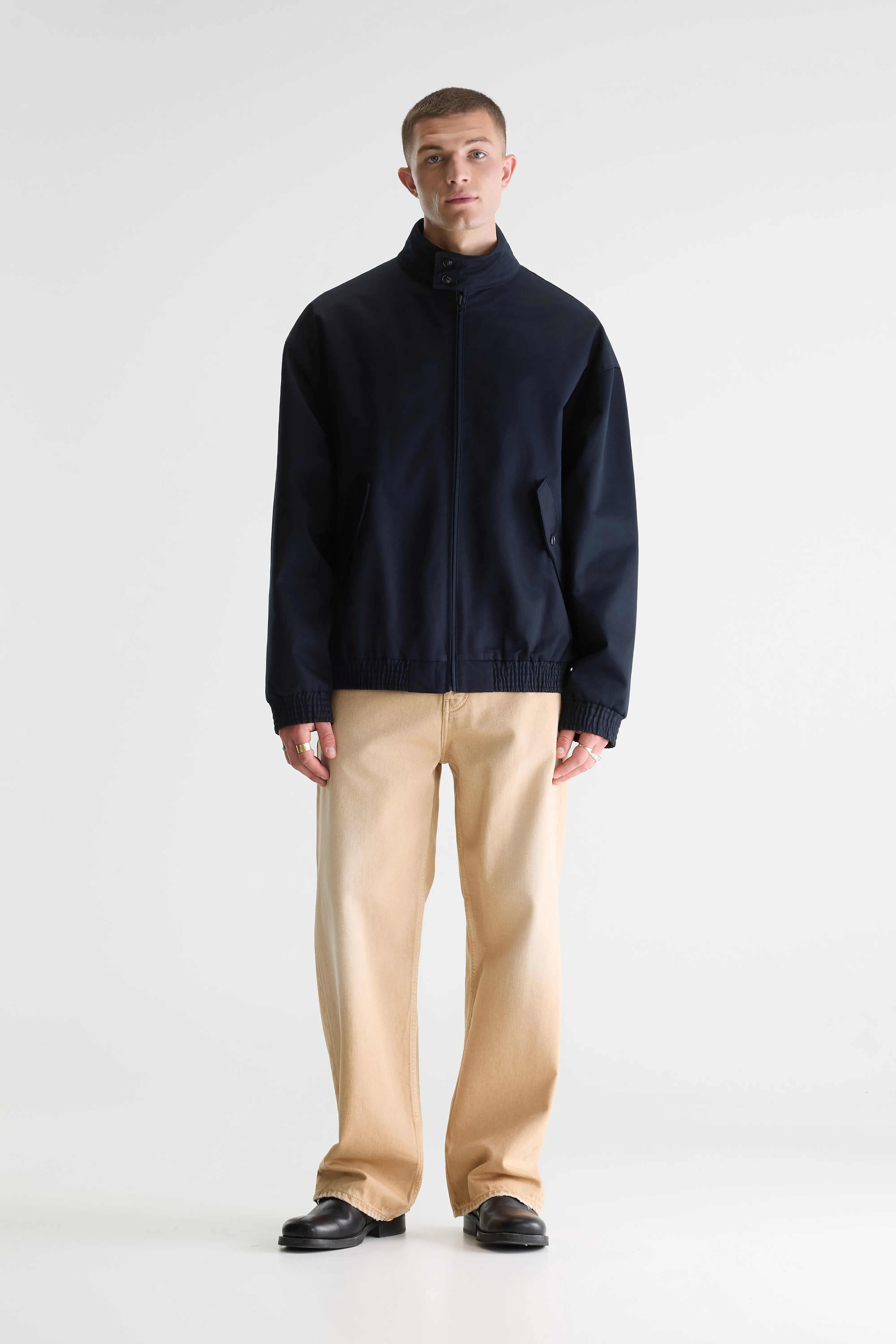 Jonny jas met rits (261 / M / NAVY)