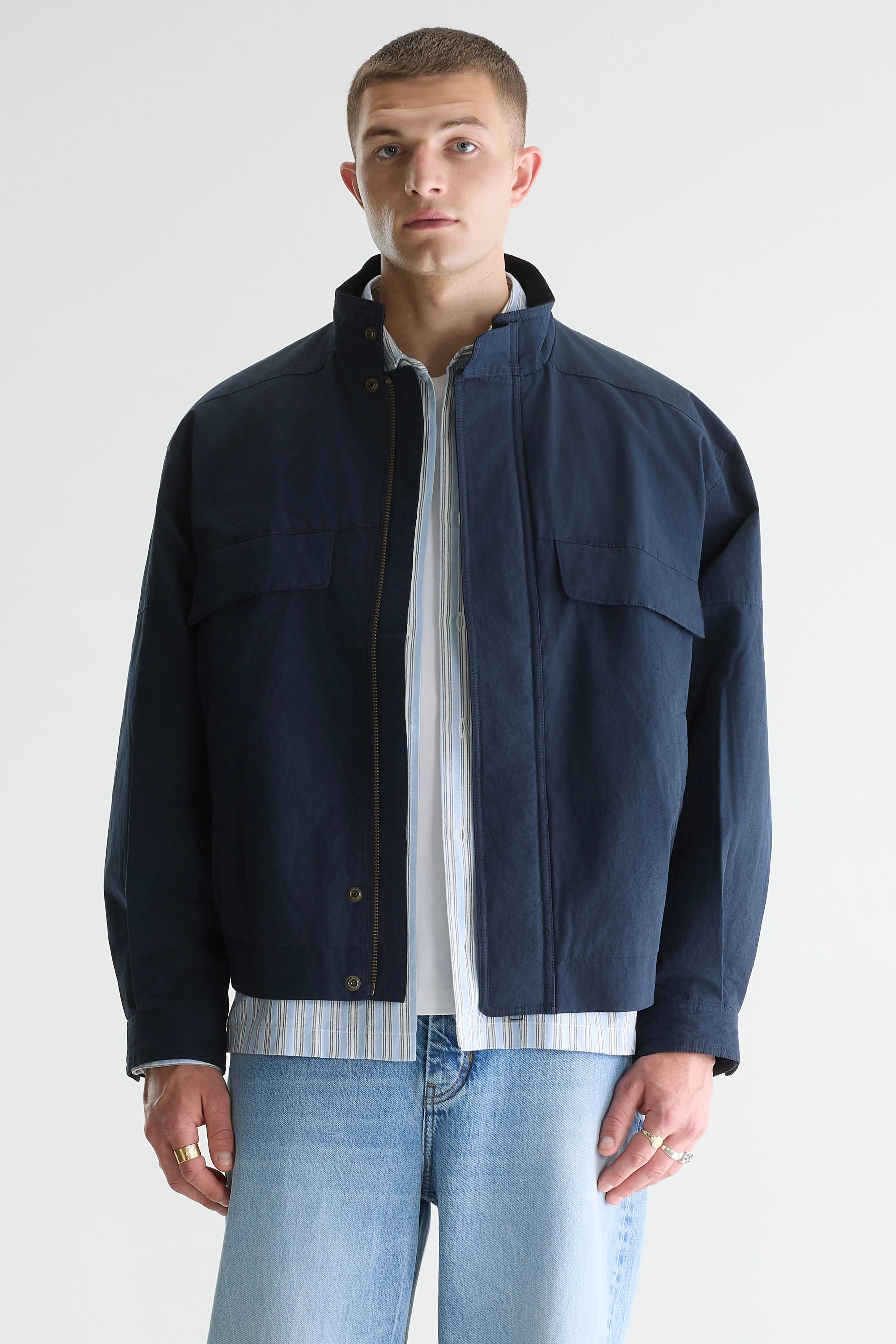 Jabon Relaxed Jas - Navy Voor Heren | Bellerose