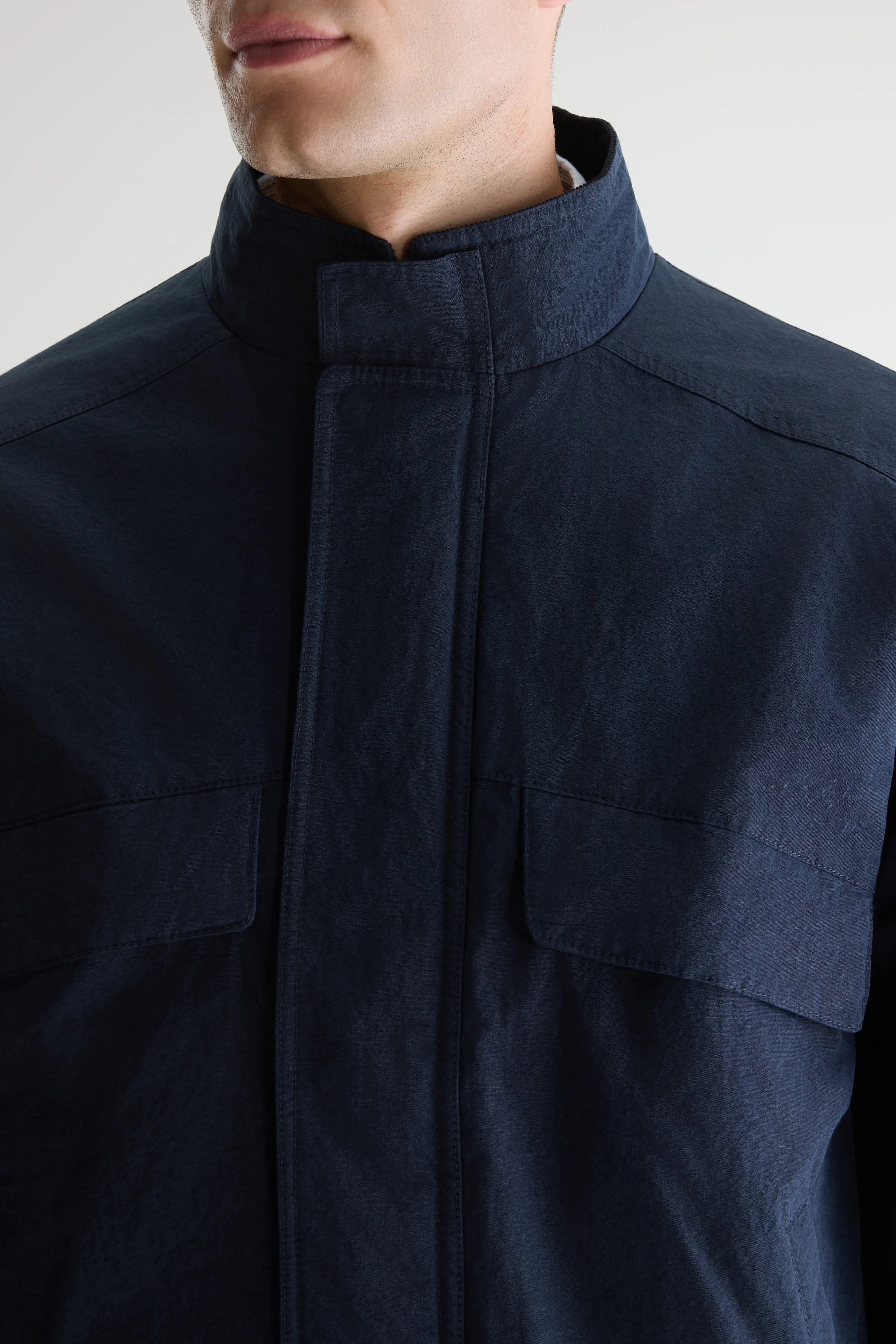 Jabon relaxed jacket  (261 / M / NAVY)