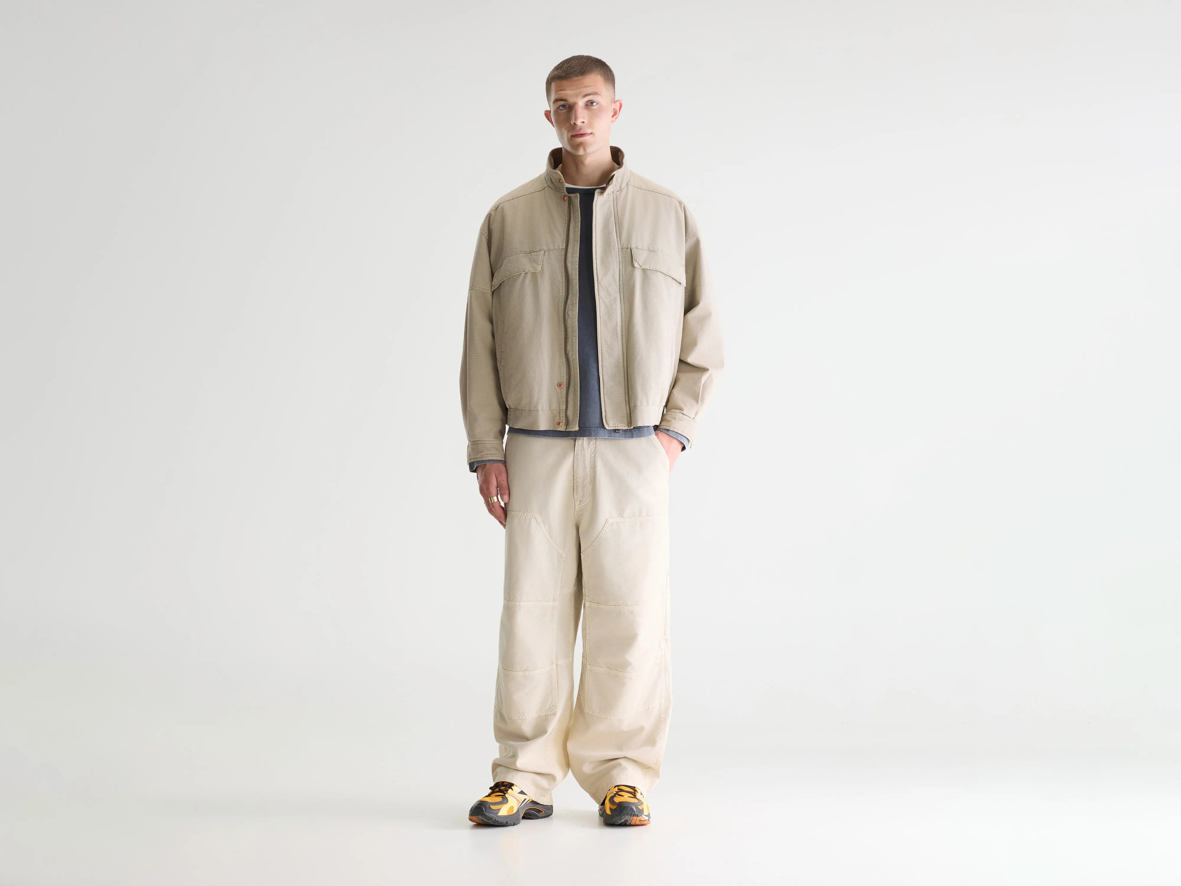 Jabon relaxte jas  (261 / M / BONE)