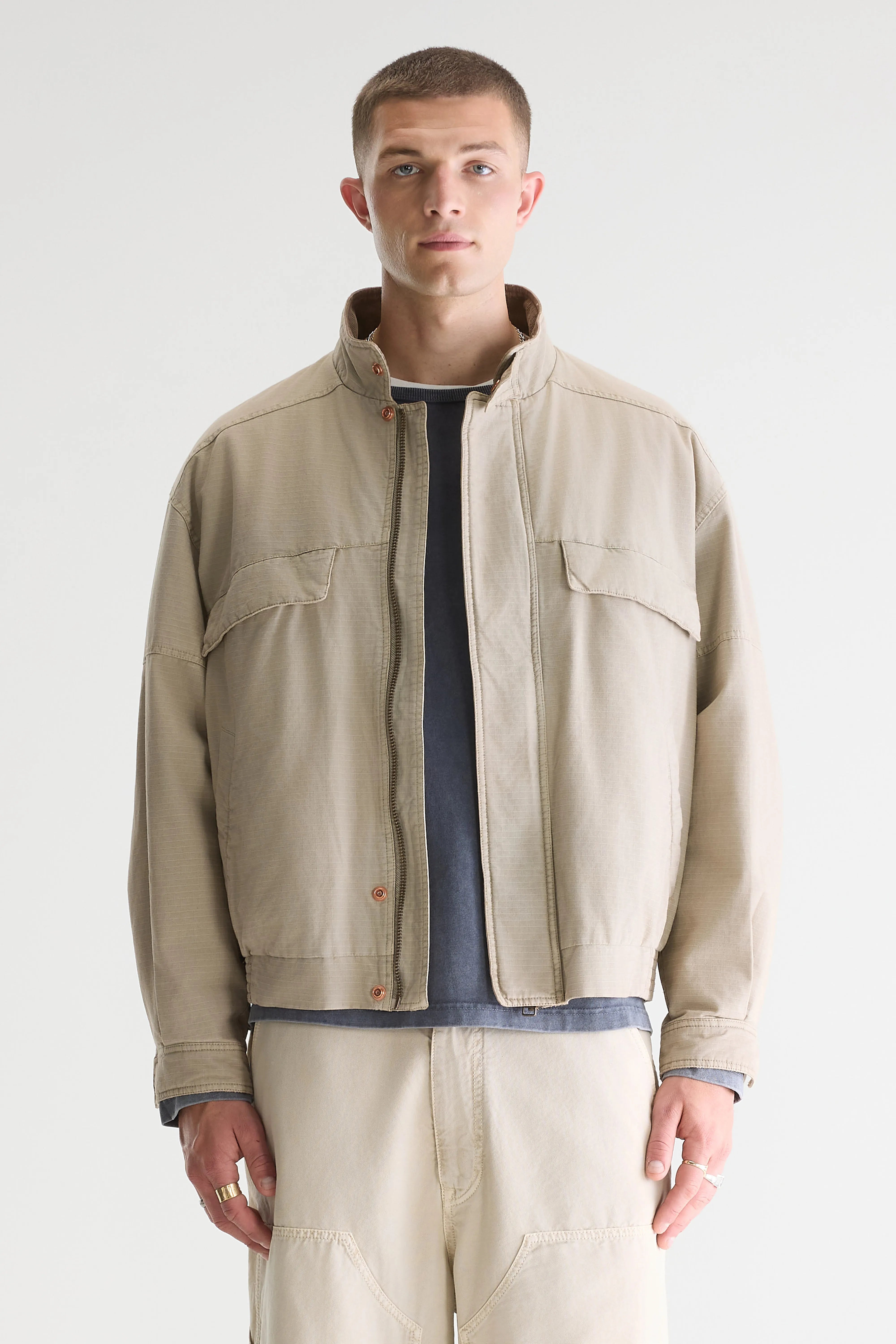 Jabon Relaxed Jacket - Bone For Men | Bellerose