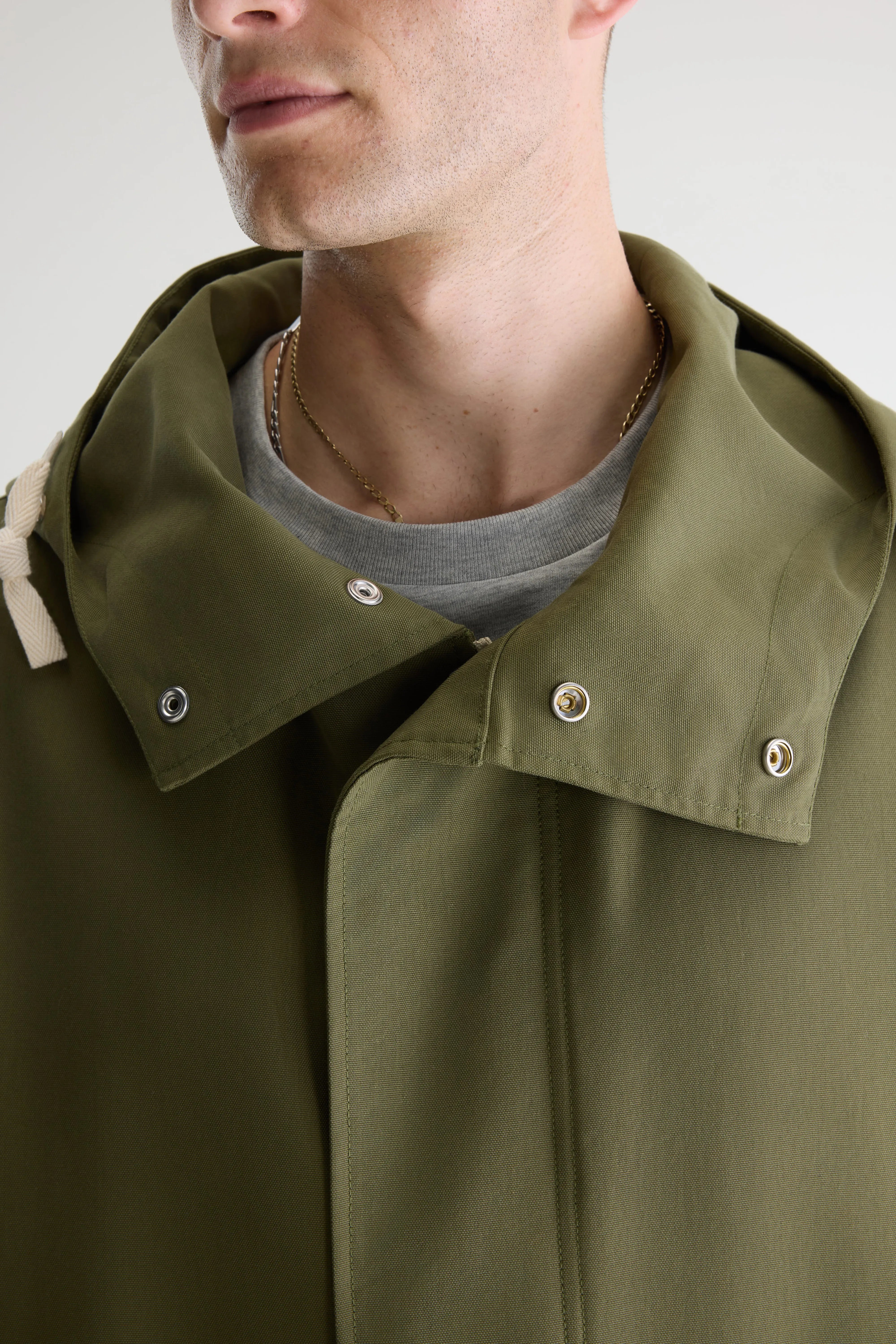 Parka À Capuche Hansom - Army Pour Homme | Bellerose
