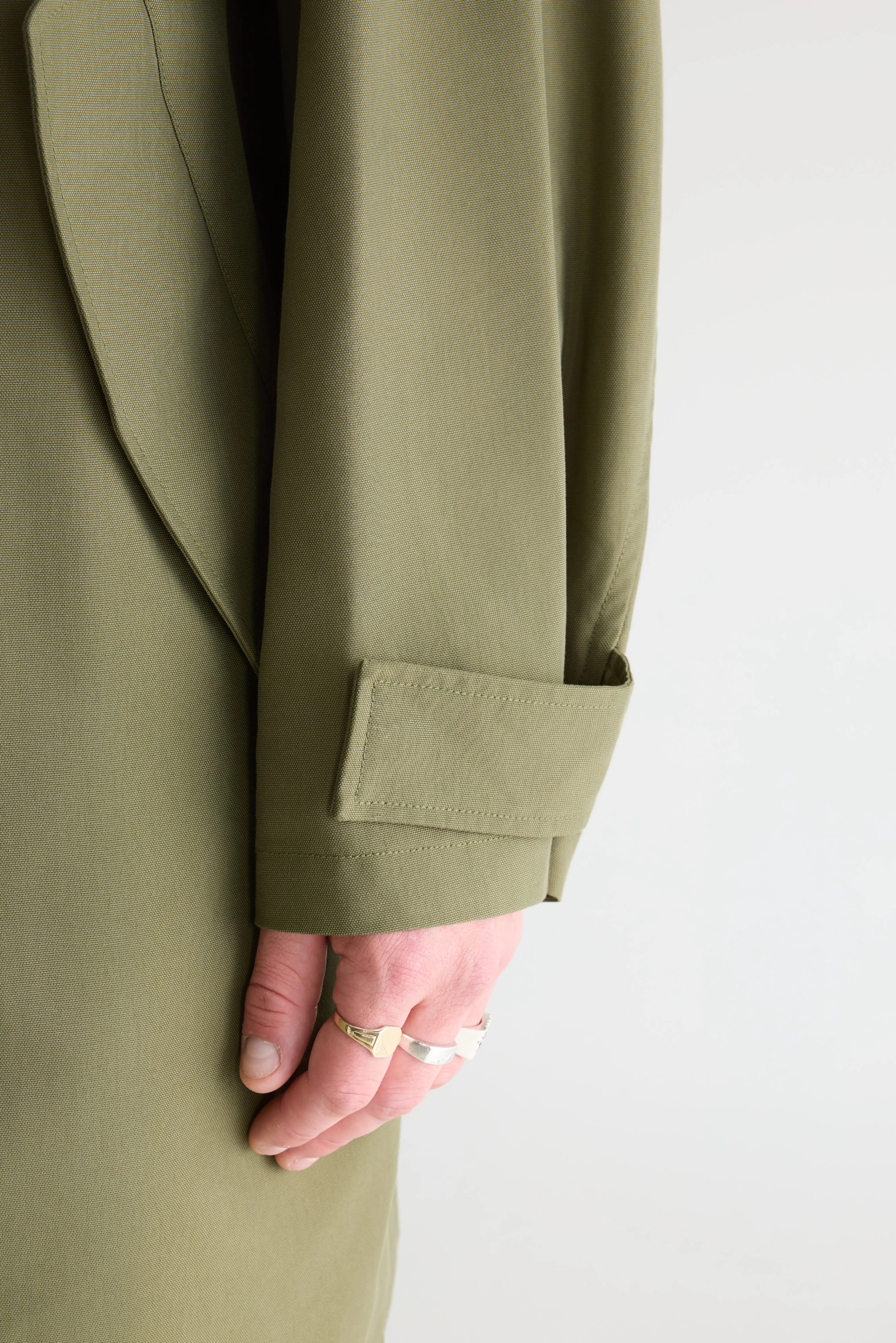 Hansom parka met capuchon (261 / M / ARMY)