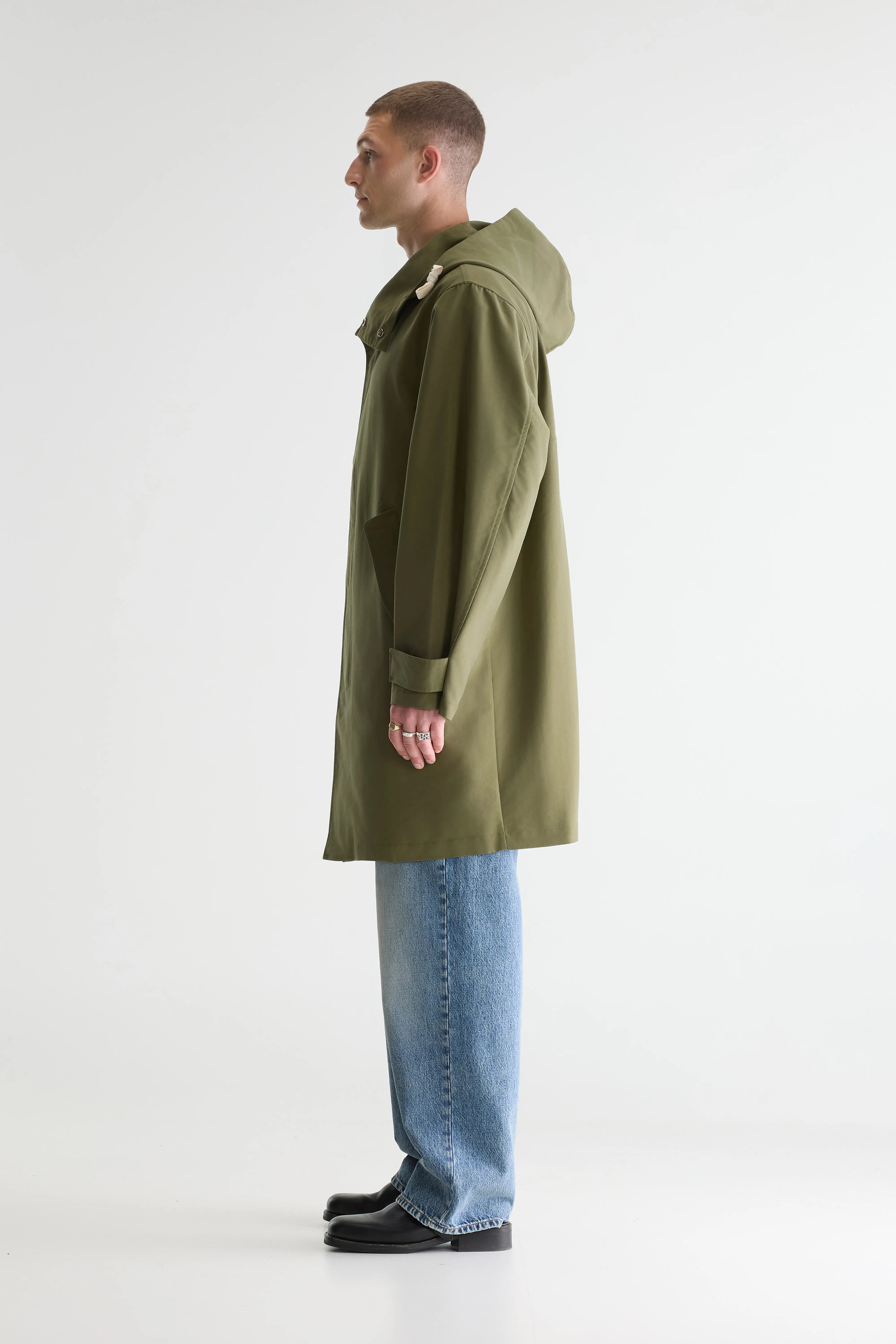 Parka À Capuche Hansom - Army Pour Homme | Bellerose