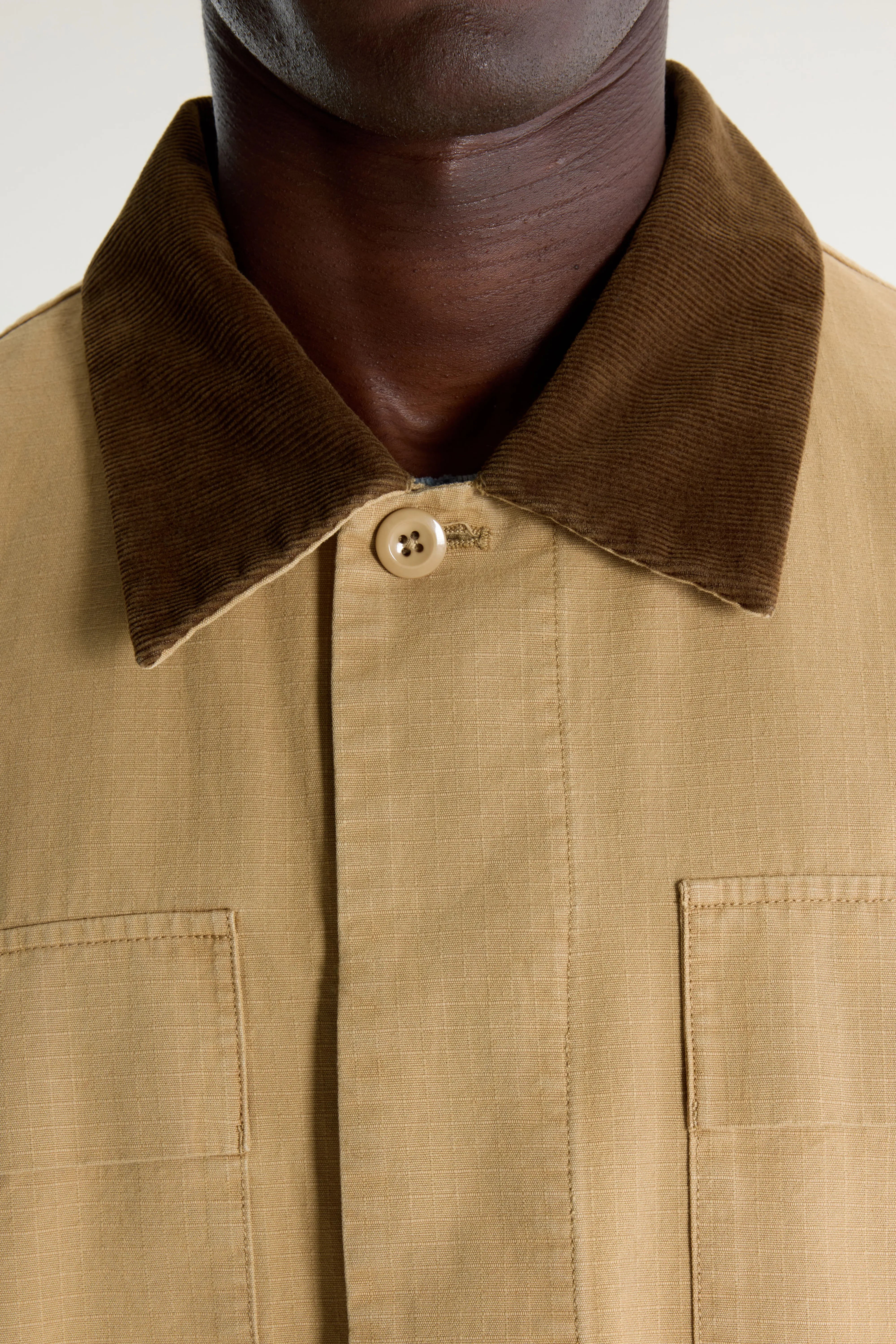 Plover Work-wear Overshirt - Clay For Men | Bellerose