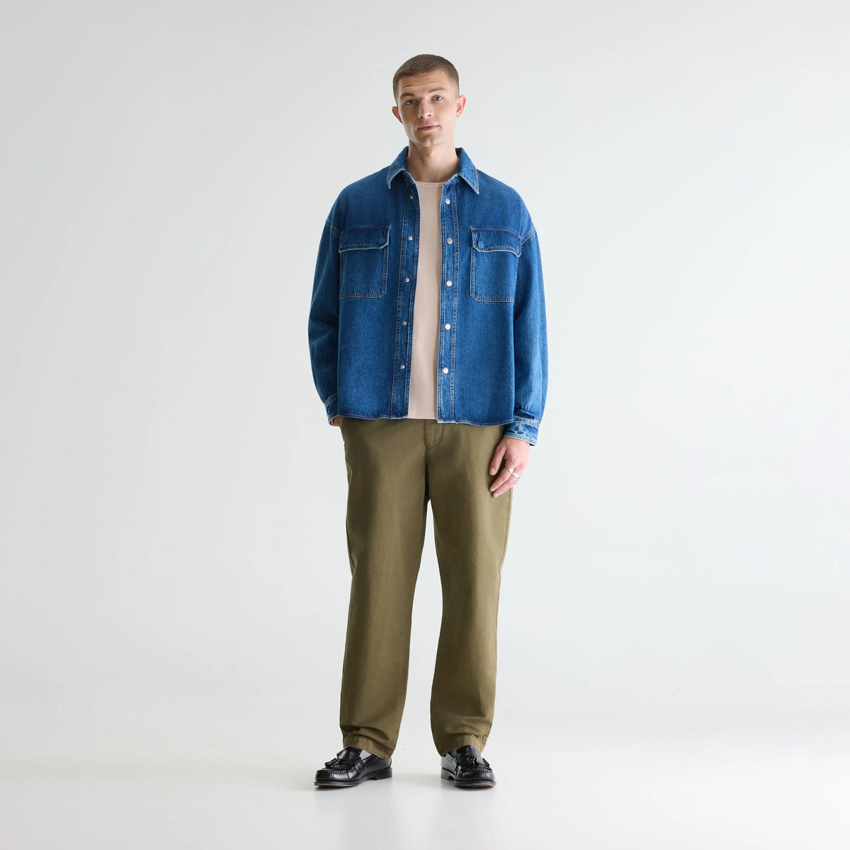 p*b様 25SS Overcoat Overshirt In Denim 1 BM26170220D0492-MBM_1_a6d1fa70