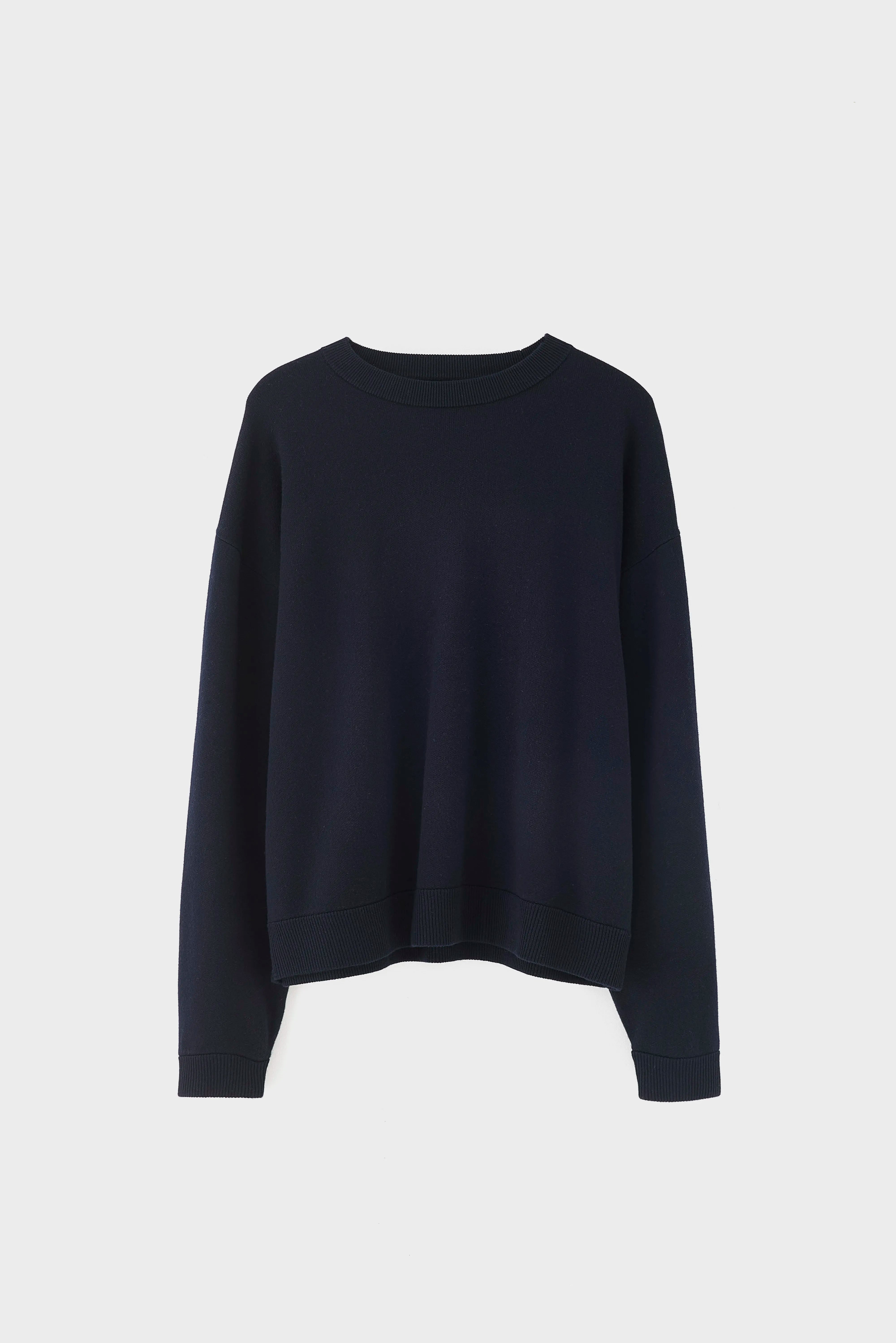 Siamo crewneck sweater (262 / M / NAVY)