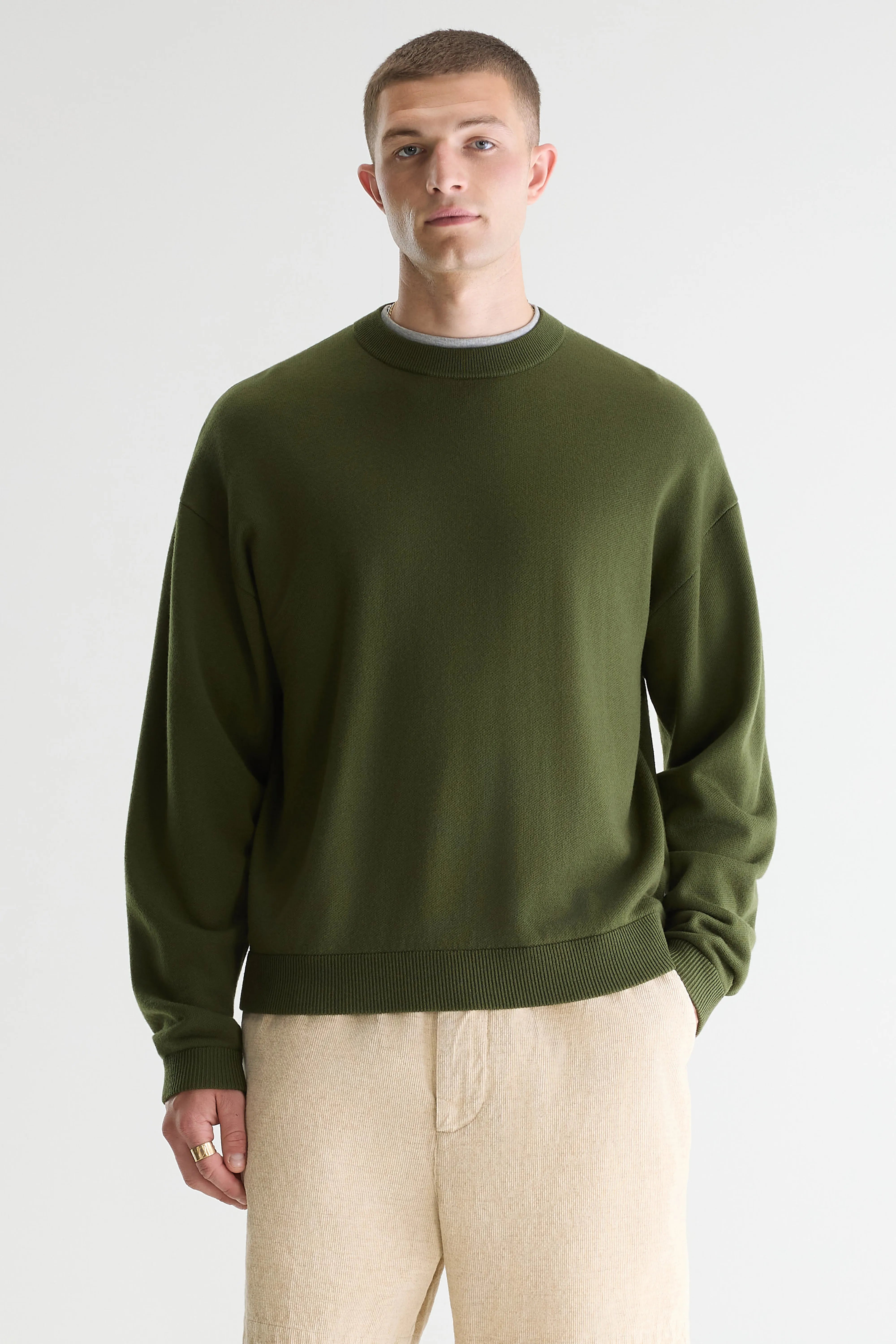 Siamo Trui Met Ronde Hals - Military Voor Heren | Bellerose