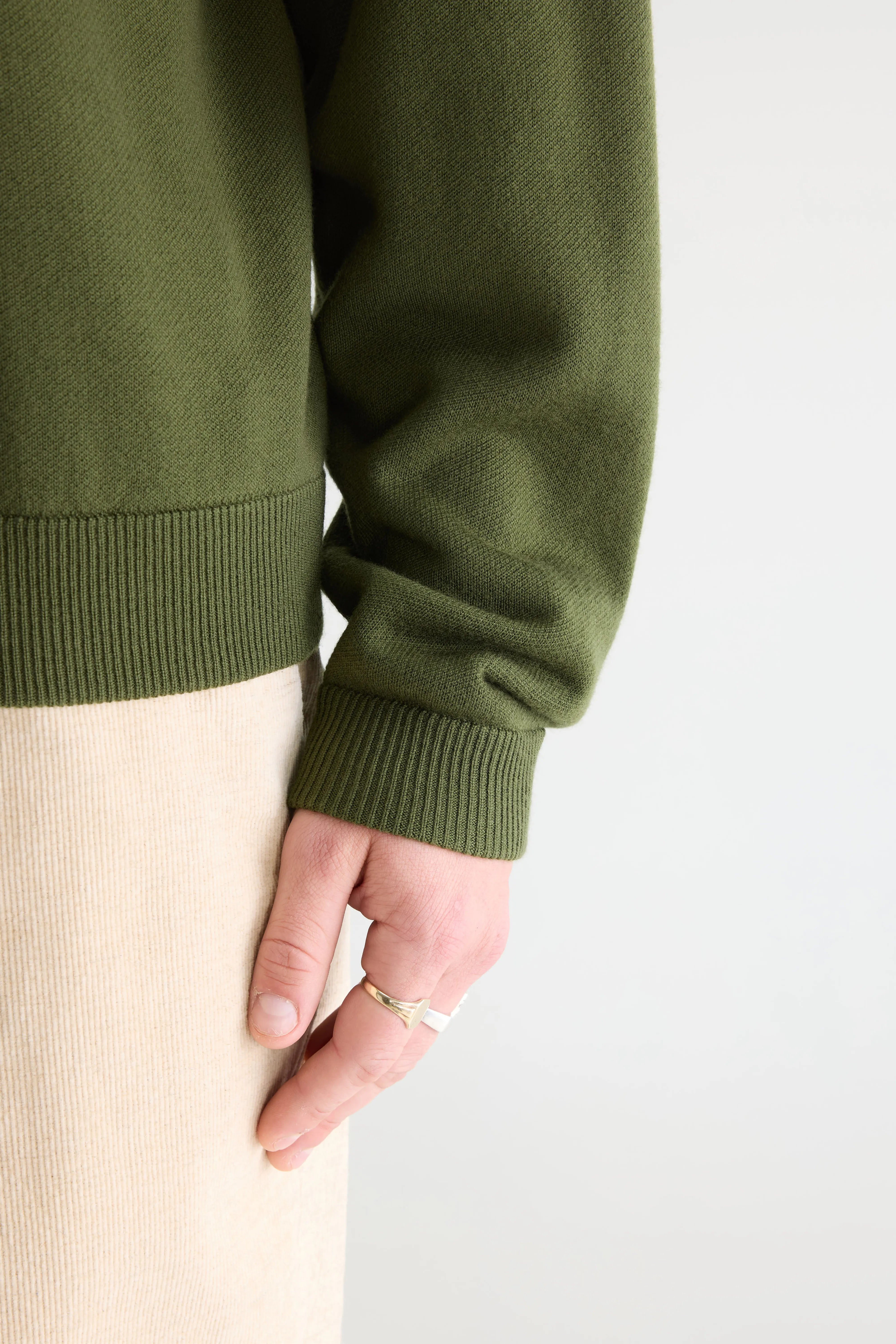 Siamo Trui Met Ronde Hals - Military Voor Heren | Bellerose