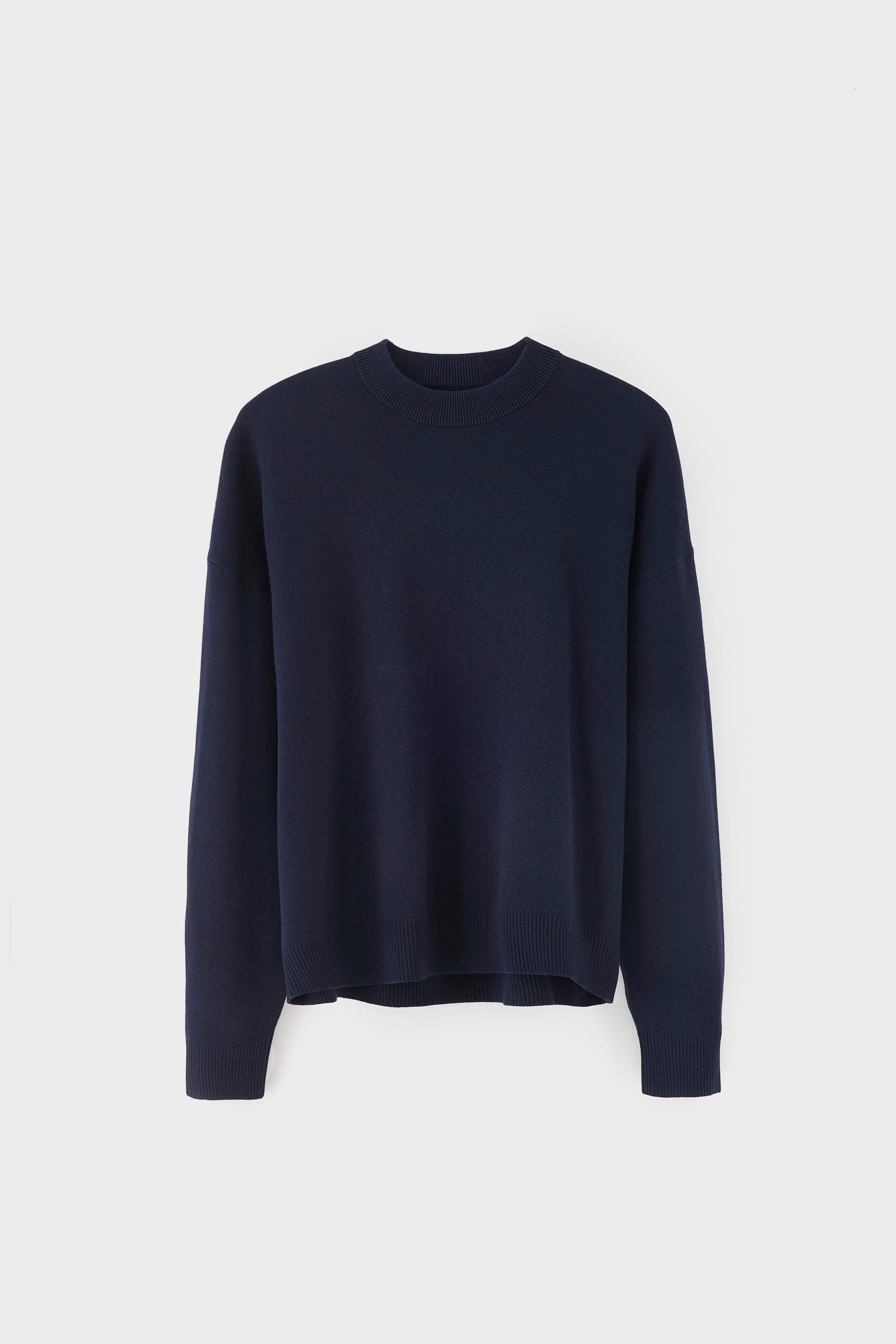 Pull col rond Geolem  (261 / M / NAVY)