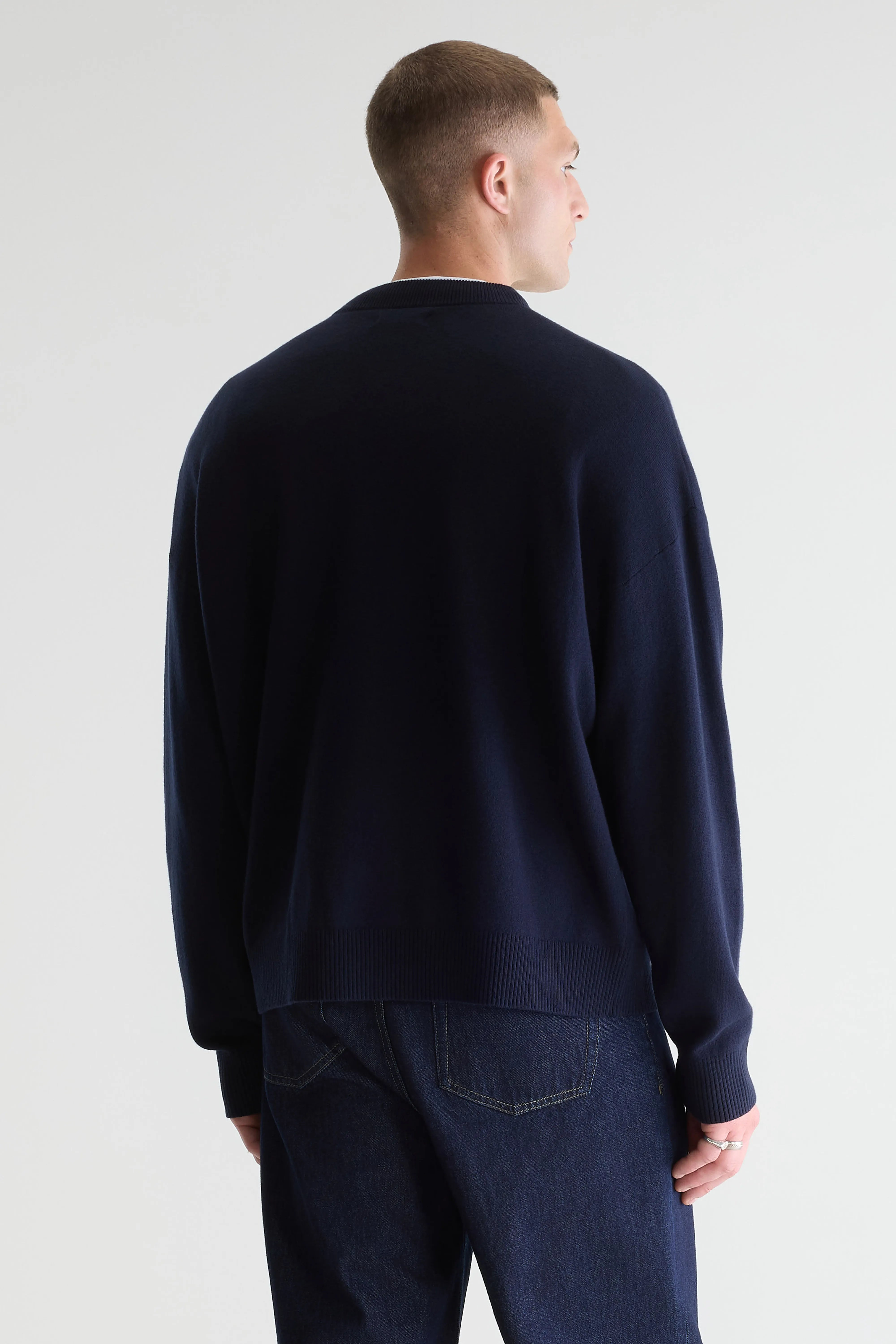 Pull col rond Geolem  (261 / M / NAVY)