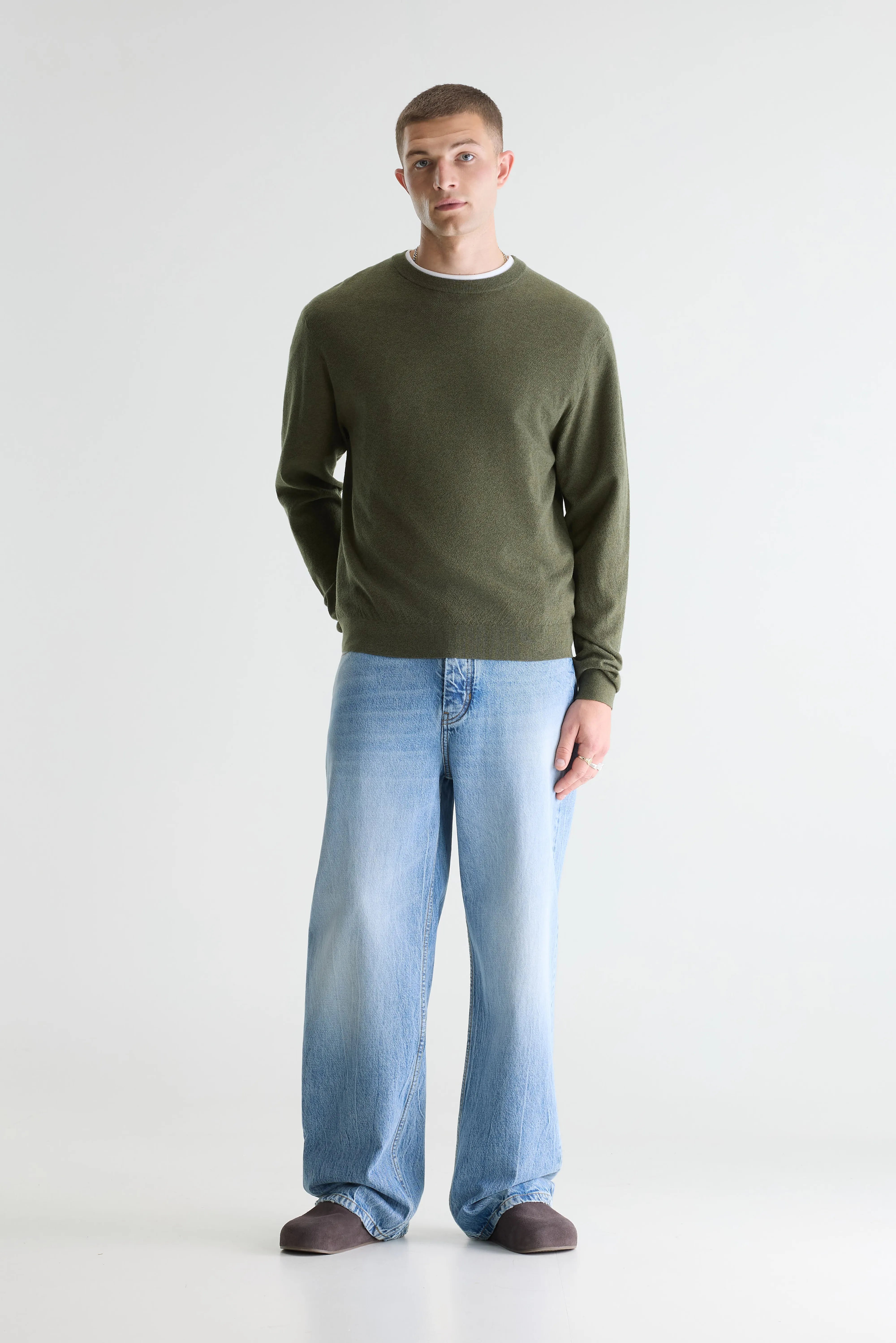 Alyc Crewneck Sweater - Jeep For Men | Bellerose