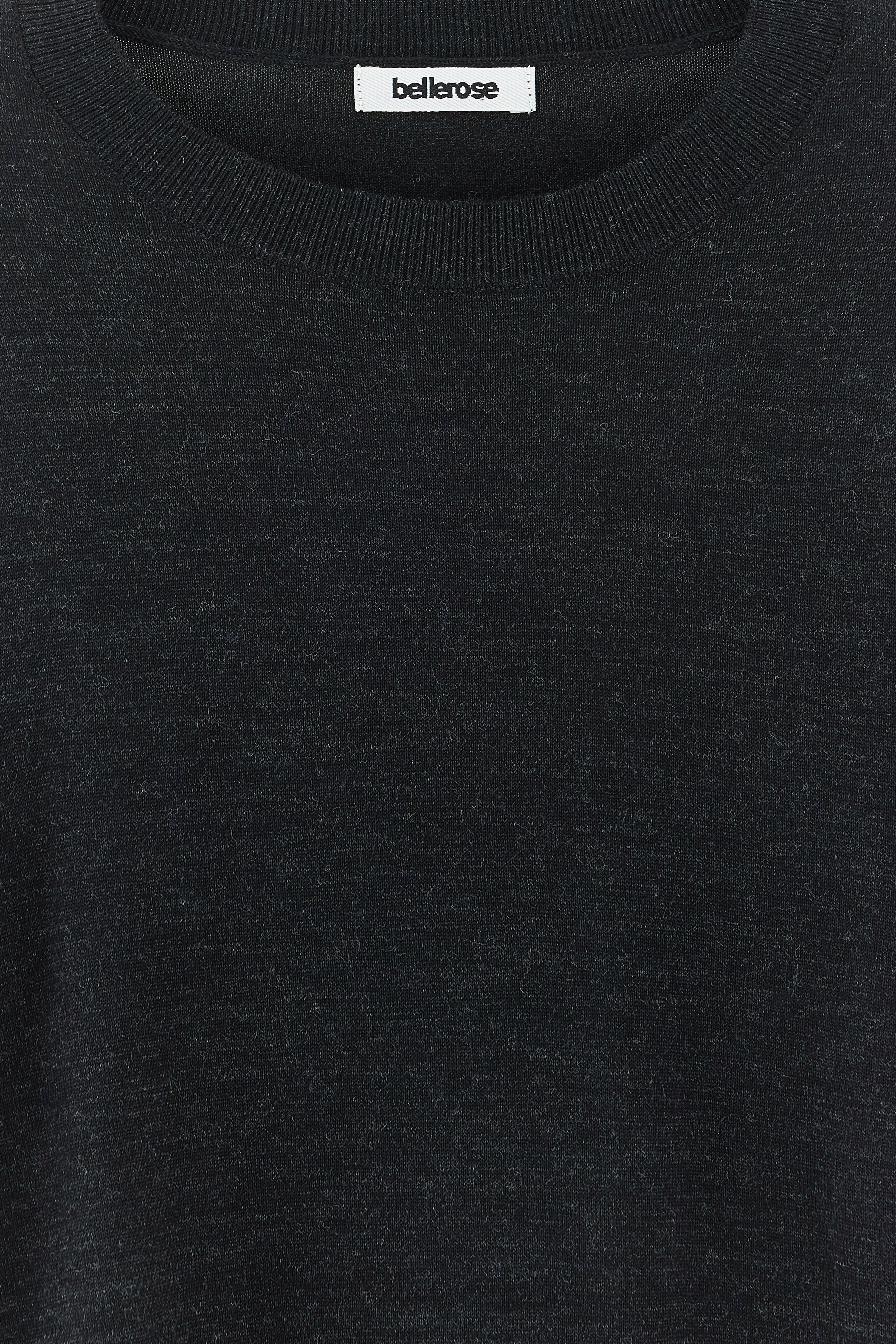 Pull Col Rond Dilliv - Charcoal Pour Homme | Bellerose