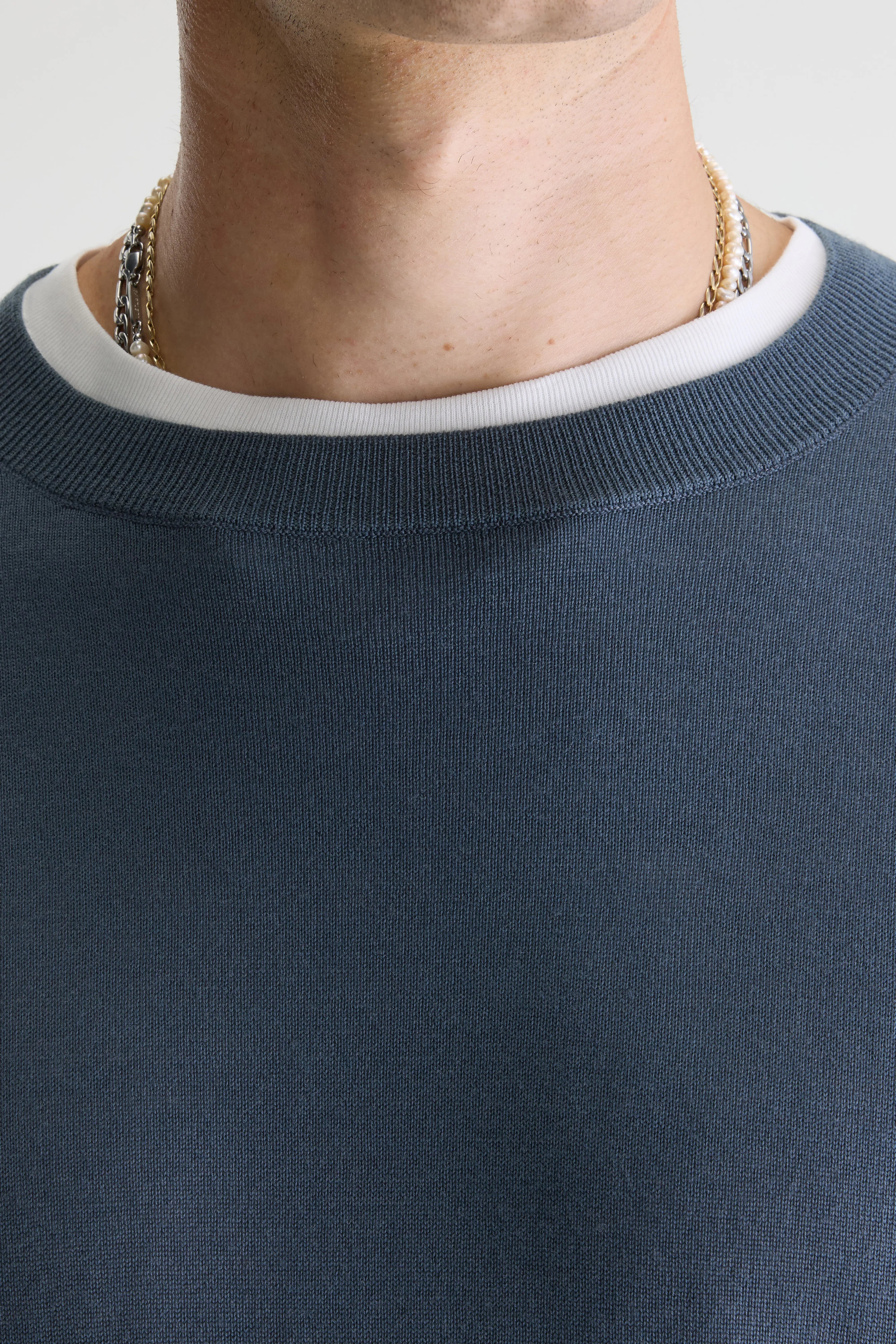 Dilles Crewneck Sweater - Dove For Men | Bellerose