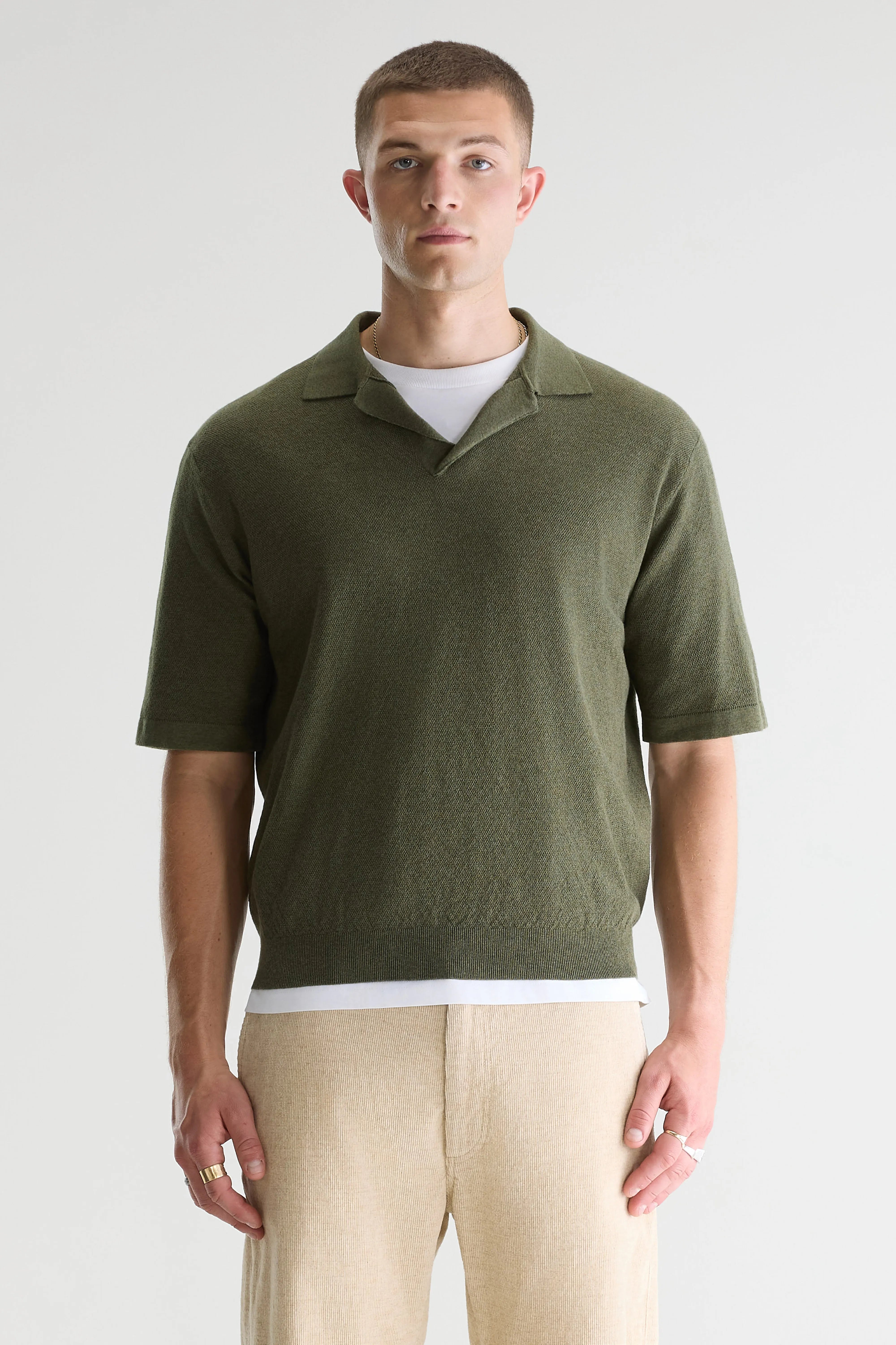 Alosh Relaxte Polosweater - Jeep Voor Heren | Bellerose