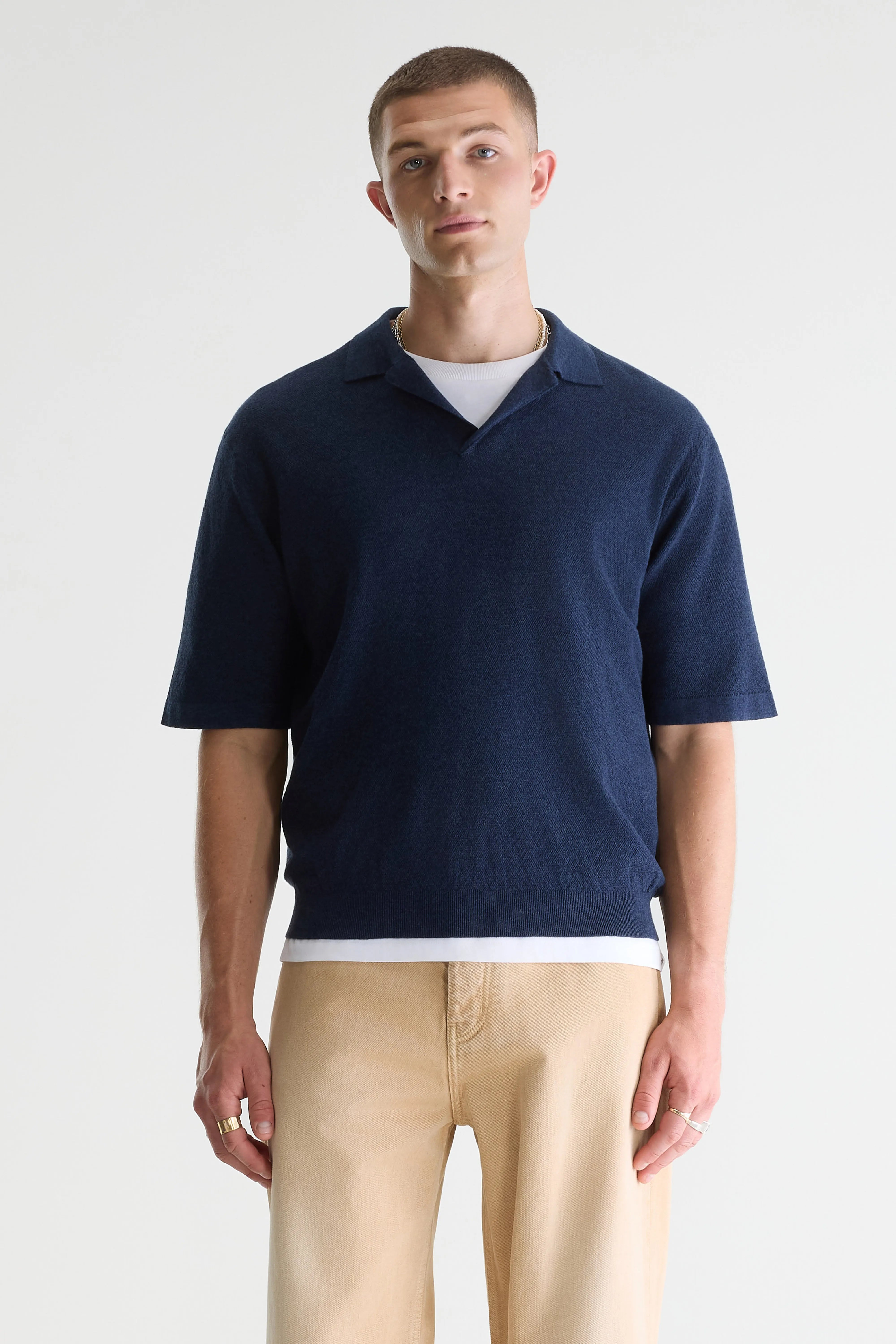 Alosh Relaxte Polosweater - Odysee Voor Heren | Bellerose