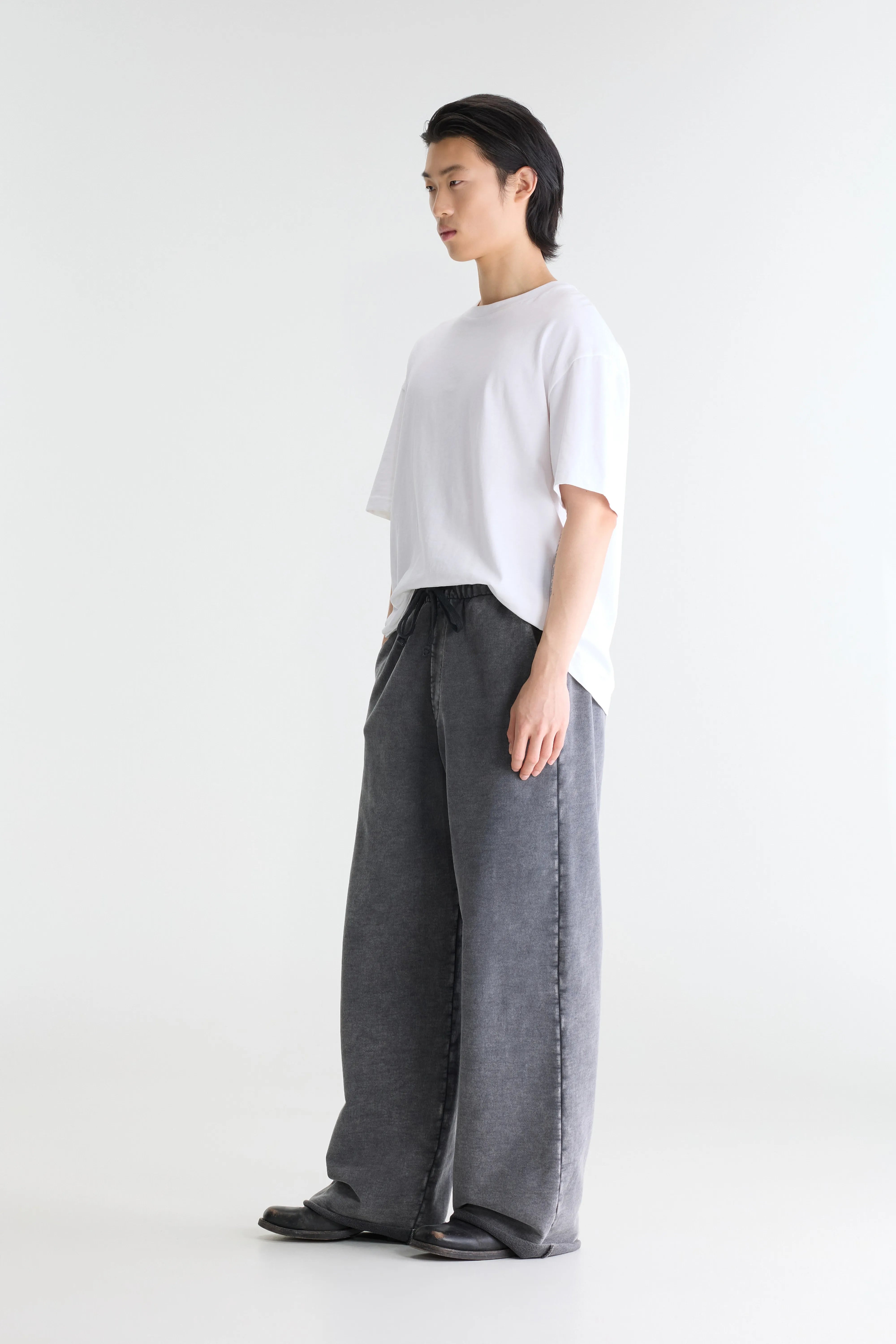 Forte relaxed jogging pants (262 / M / BLACK BLUE)