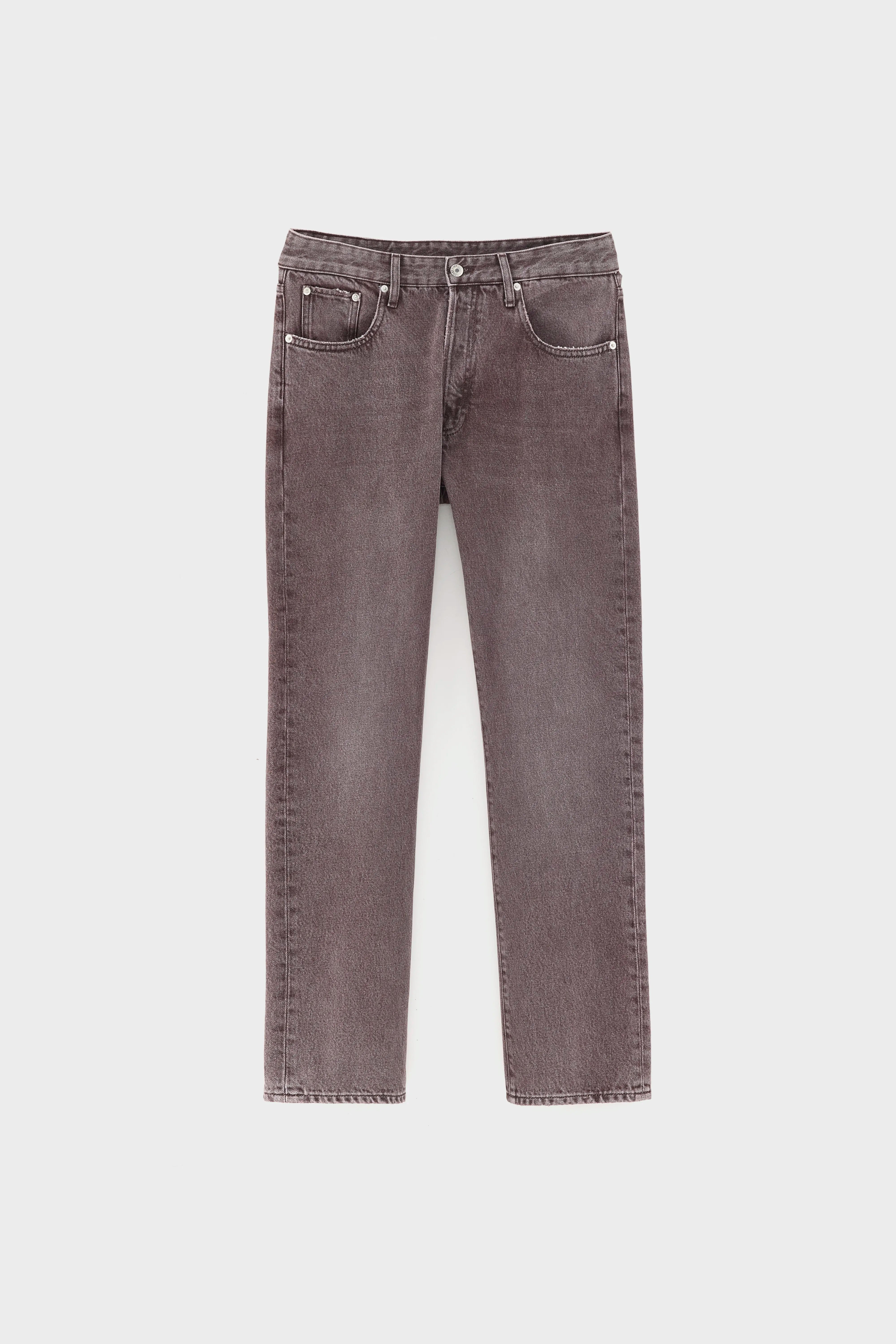 Denim N. 01 loose jeans (262 / M / BURGUNDY STONE)