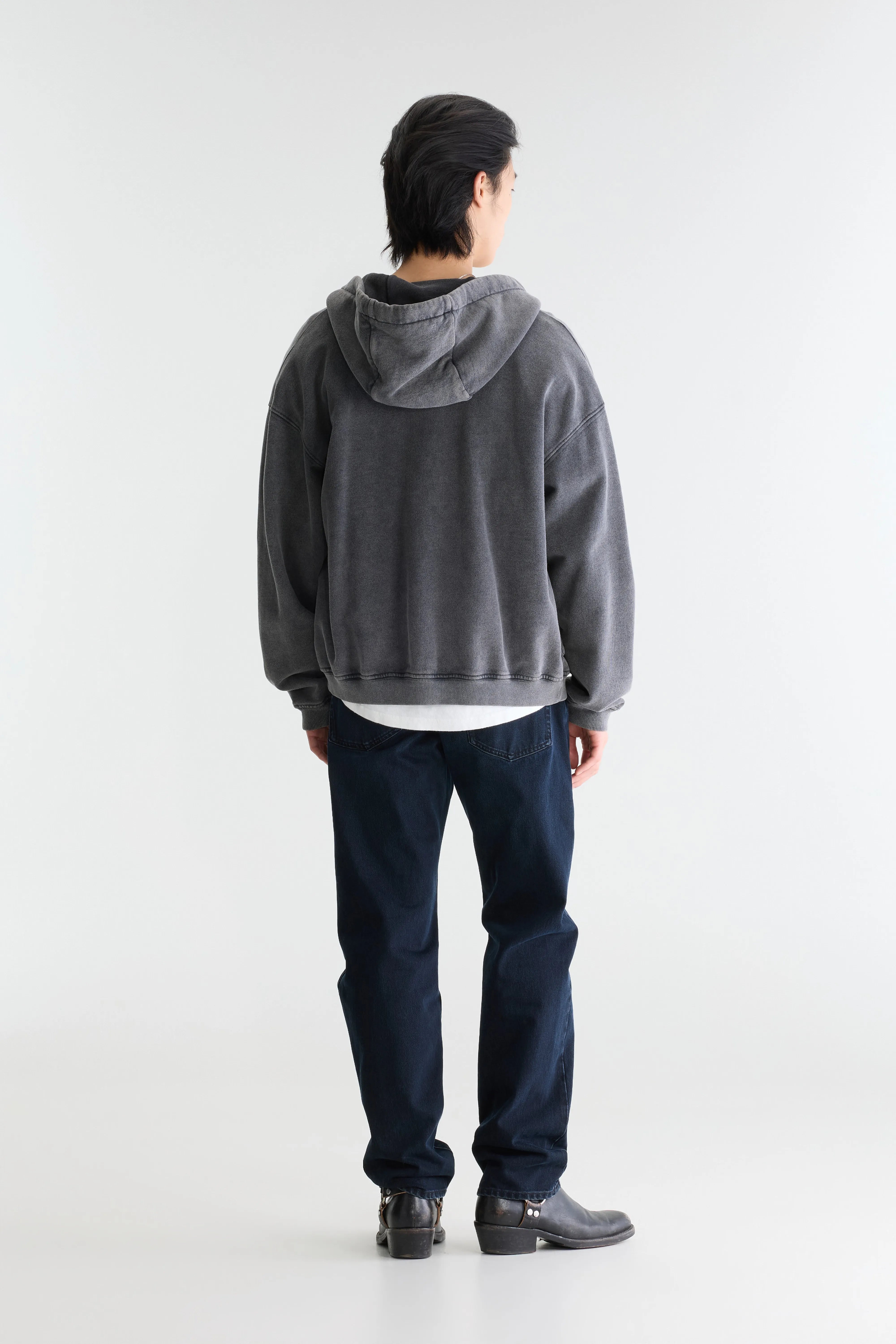 Denim N. 01 loose jeans (262 / M / BK BLUE RINSE)