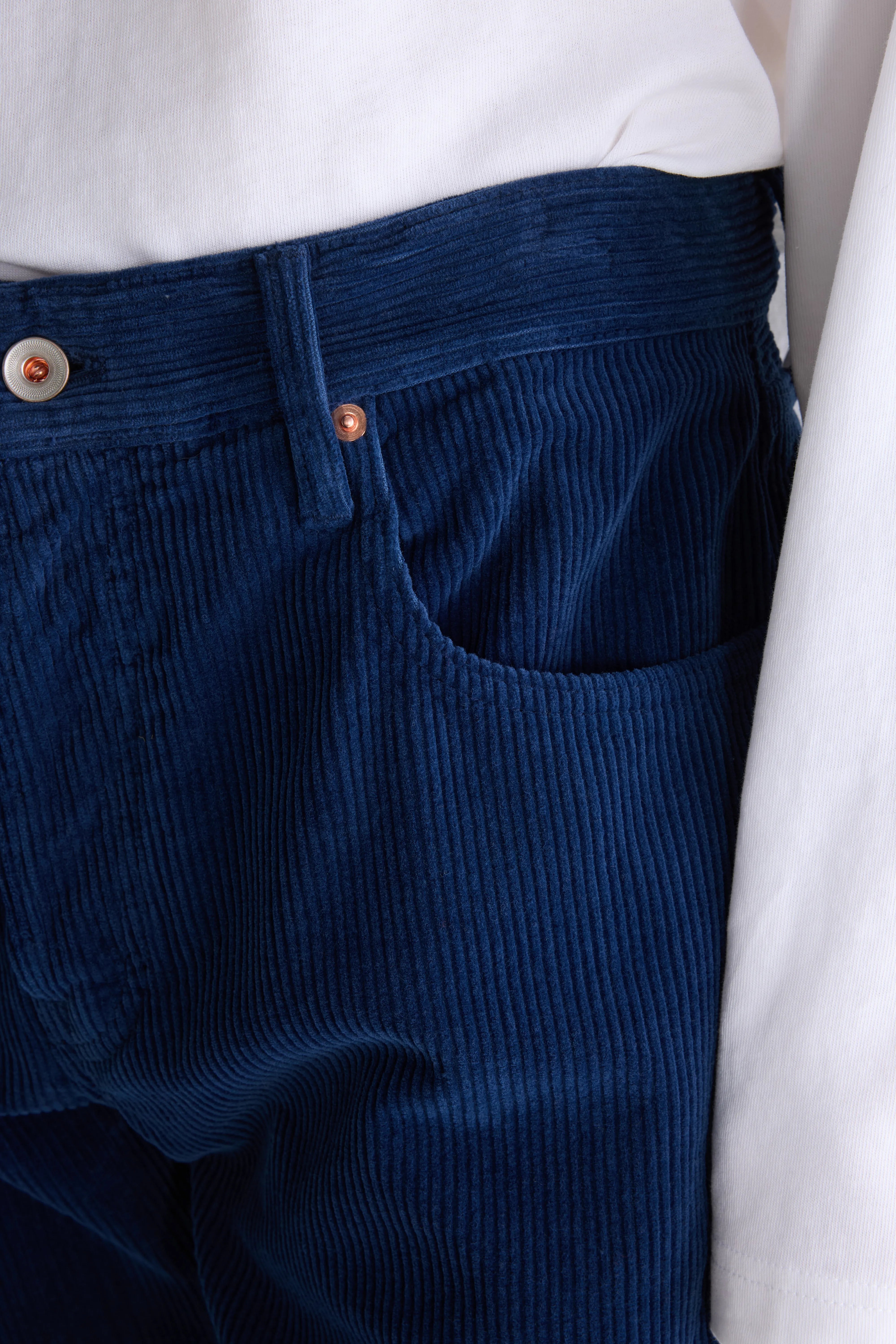 Percy loose trousers (262 / M / REGAL BLUE)